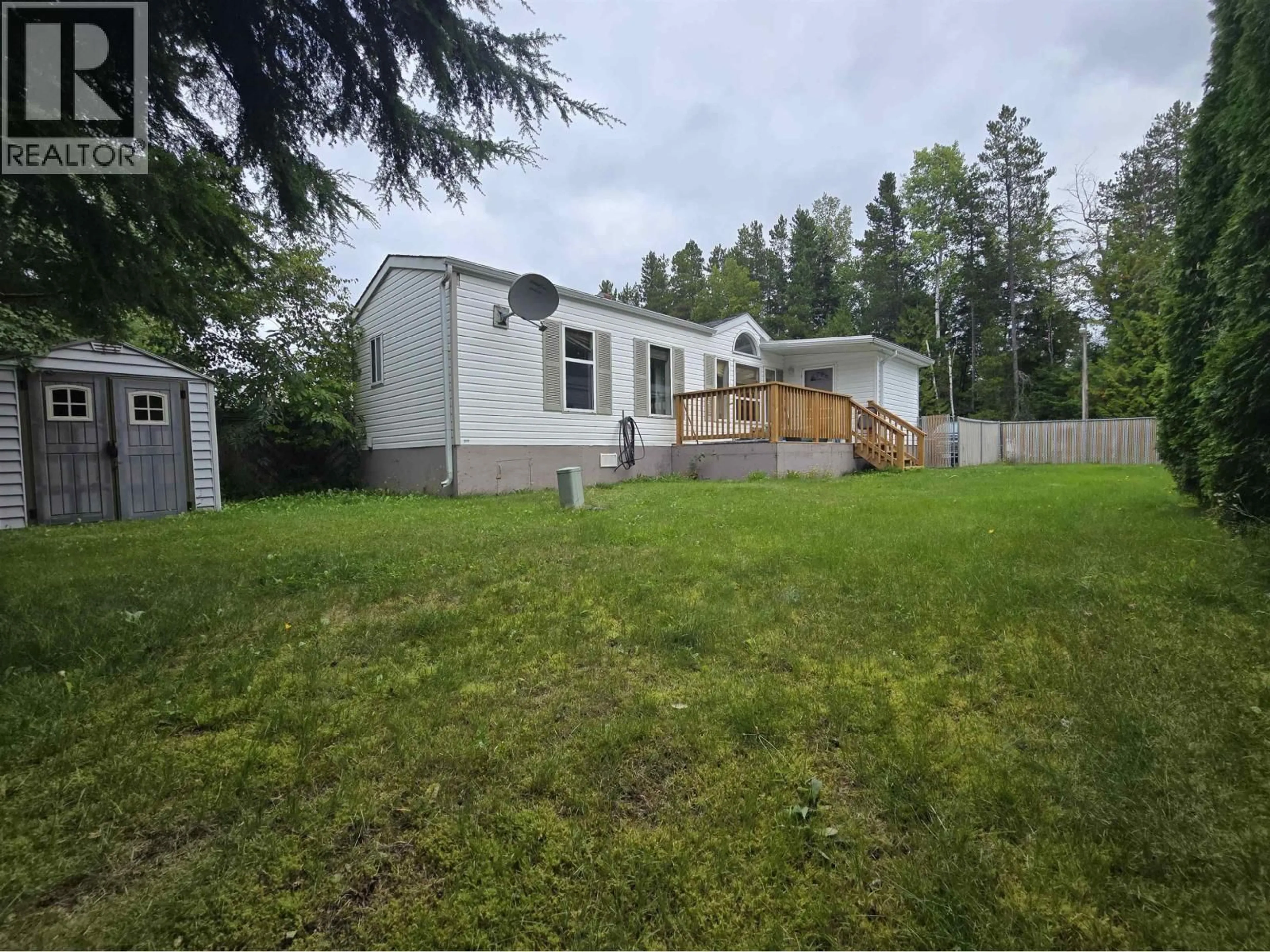 A pic from outside/outdoor area/front of a property/back of a property/a pic from drone, mountain view for 54 - 4625 GRAHAM AVENUE, Terrace British Columbia V8G1A7
