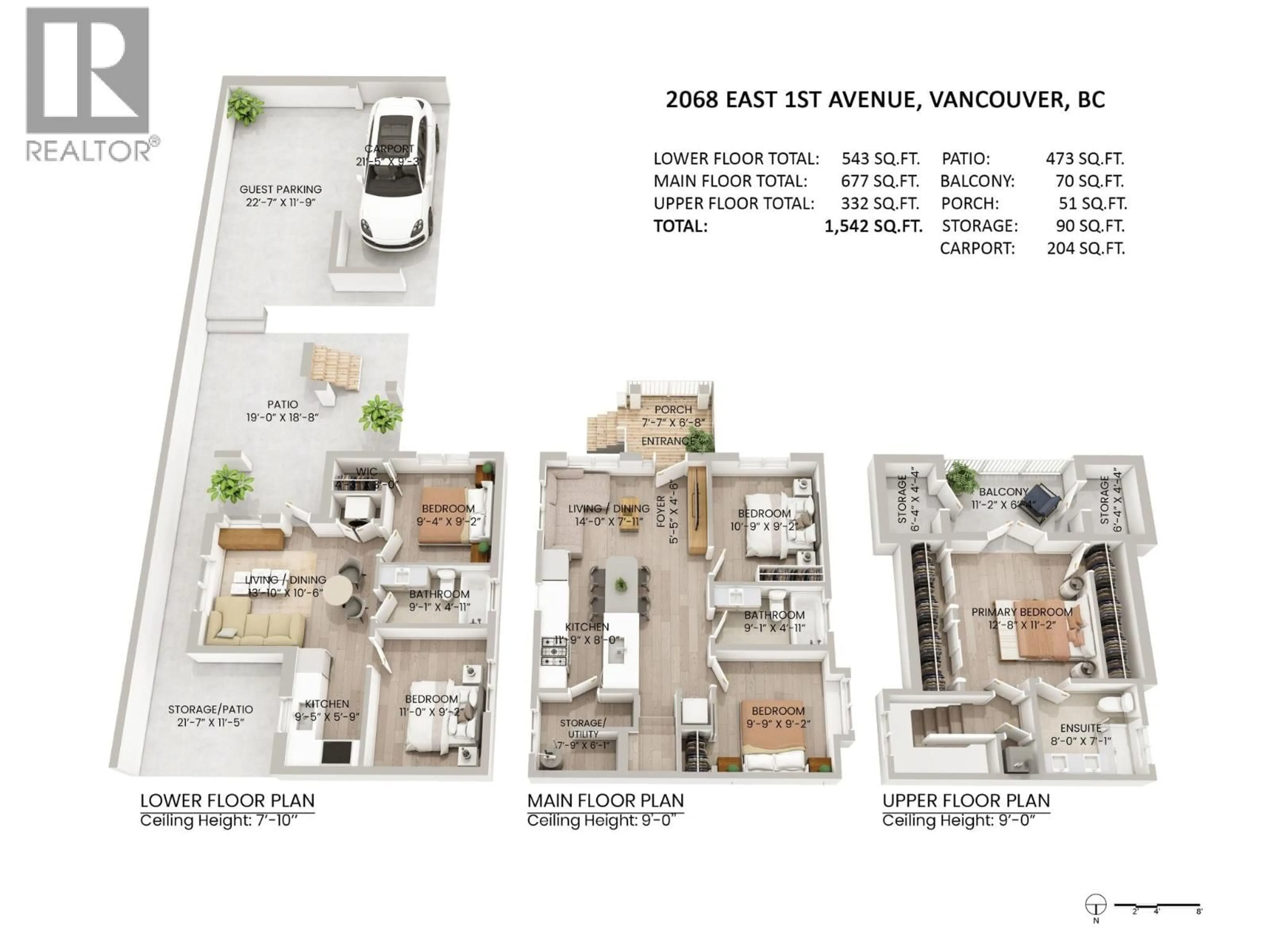 Floor plan for 2068 1ST AVENUE, Vancouver British Columbia V5N1B5