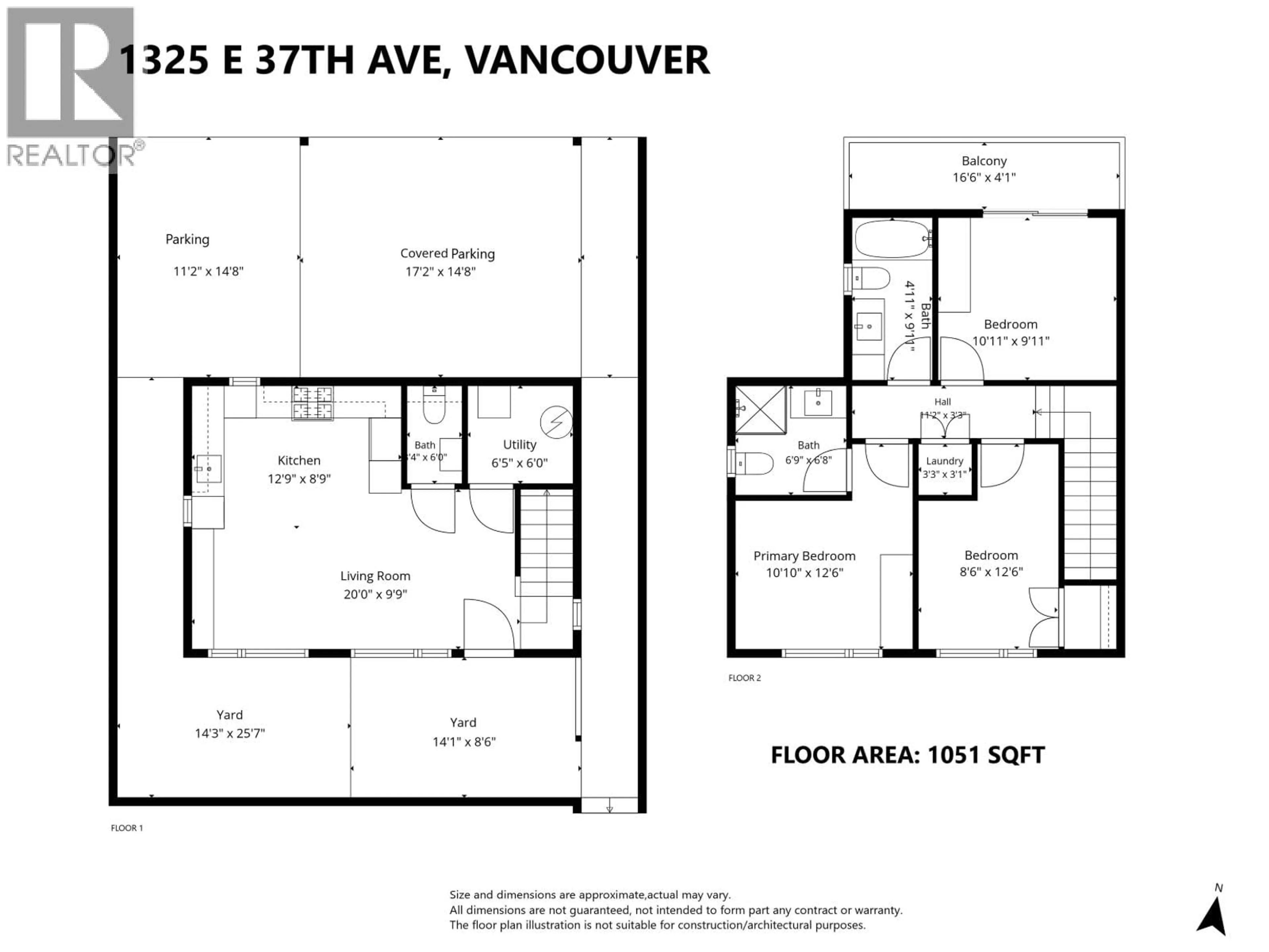 Floor plan for 3 - 1325 37TH AVENUE, Vancouver British Columbia V5W1G6