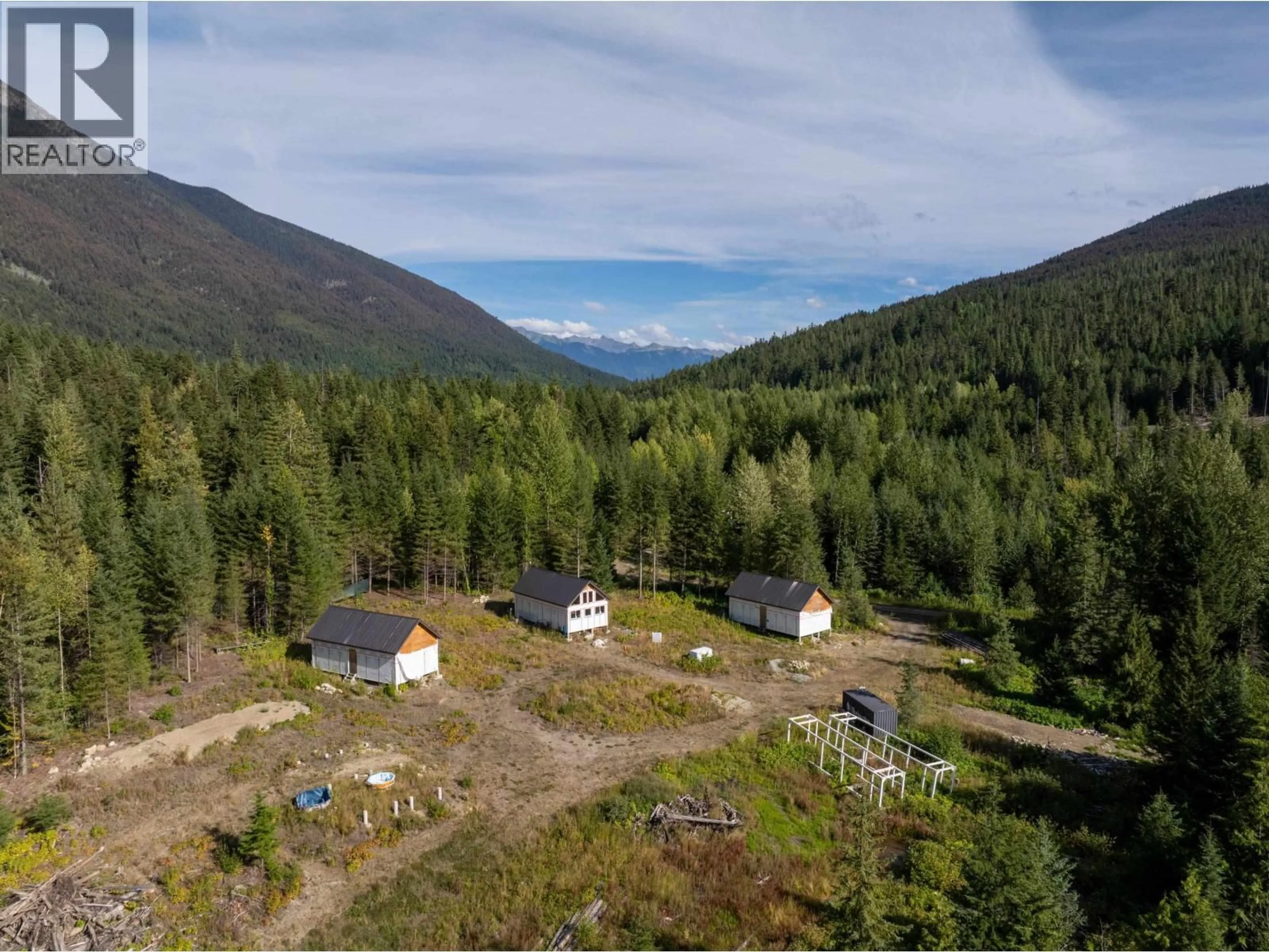 A pic from outside/outdoor area/front of a property/back of a property/a pic from drone, mountain view for 2730 BLACKWATER ROAD, D'Arcy British Columbia V0N1L0
