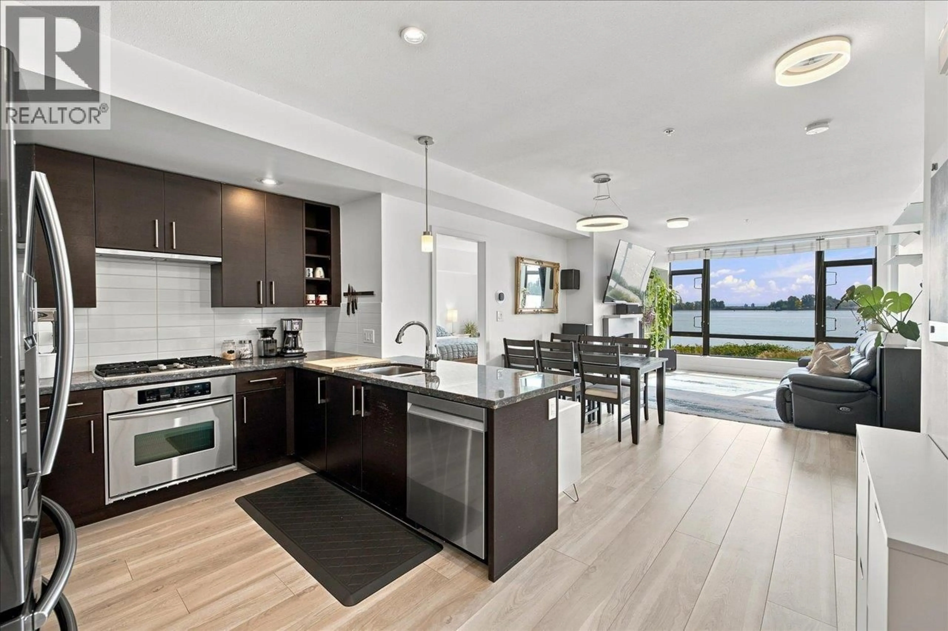 Open concept kitchen, unknown for 202 - 14200 RIVERPORT WAY, Richmond British Columbia V6W1M4