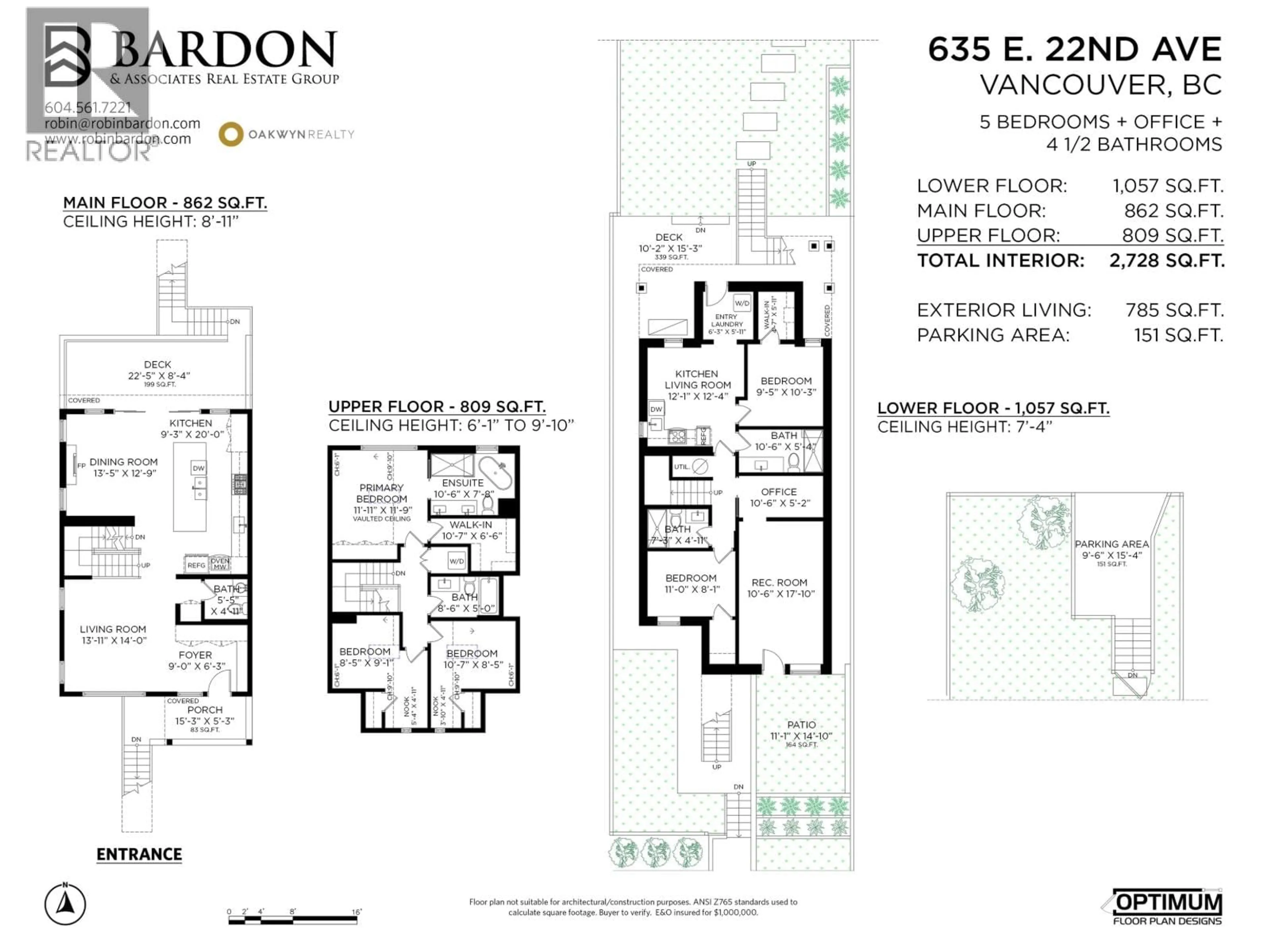 Floor plan for 635 22ND AVENUE, Vancouver British Columbia V5V1V3