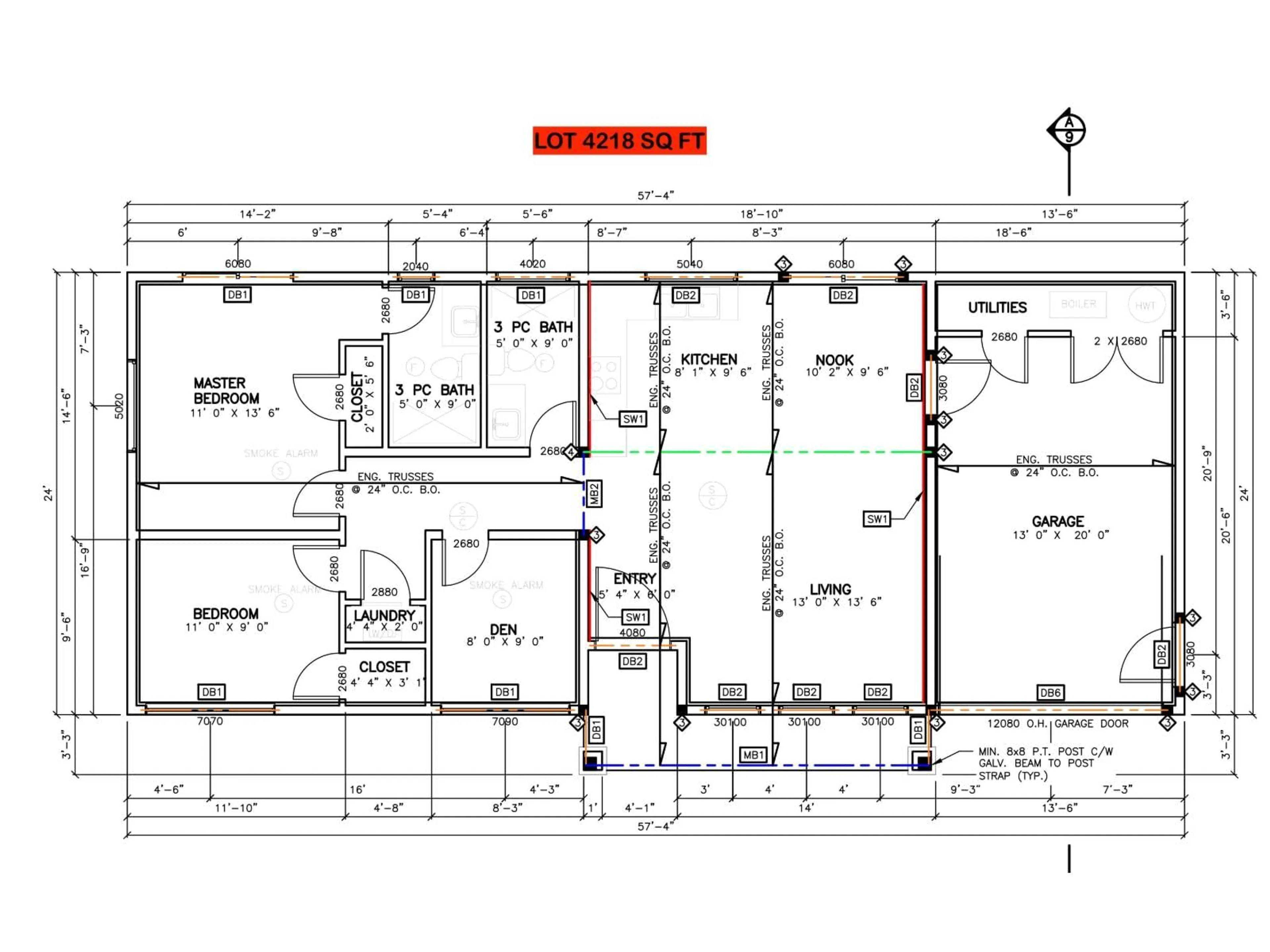 Floor plan for HG 187 - 71358 GROVE PLACE, Hope British Columbia V0X1L5