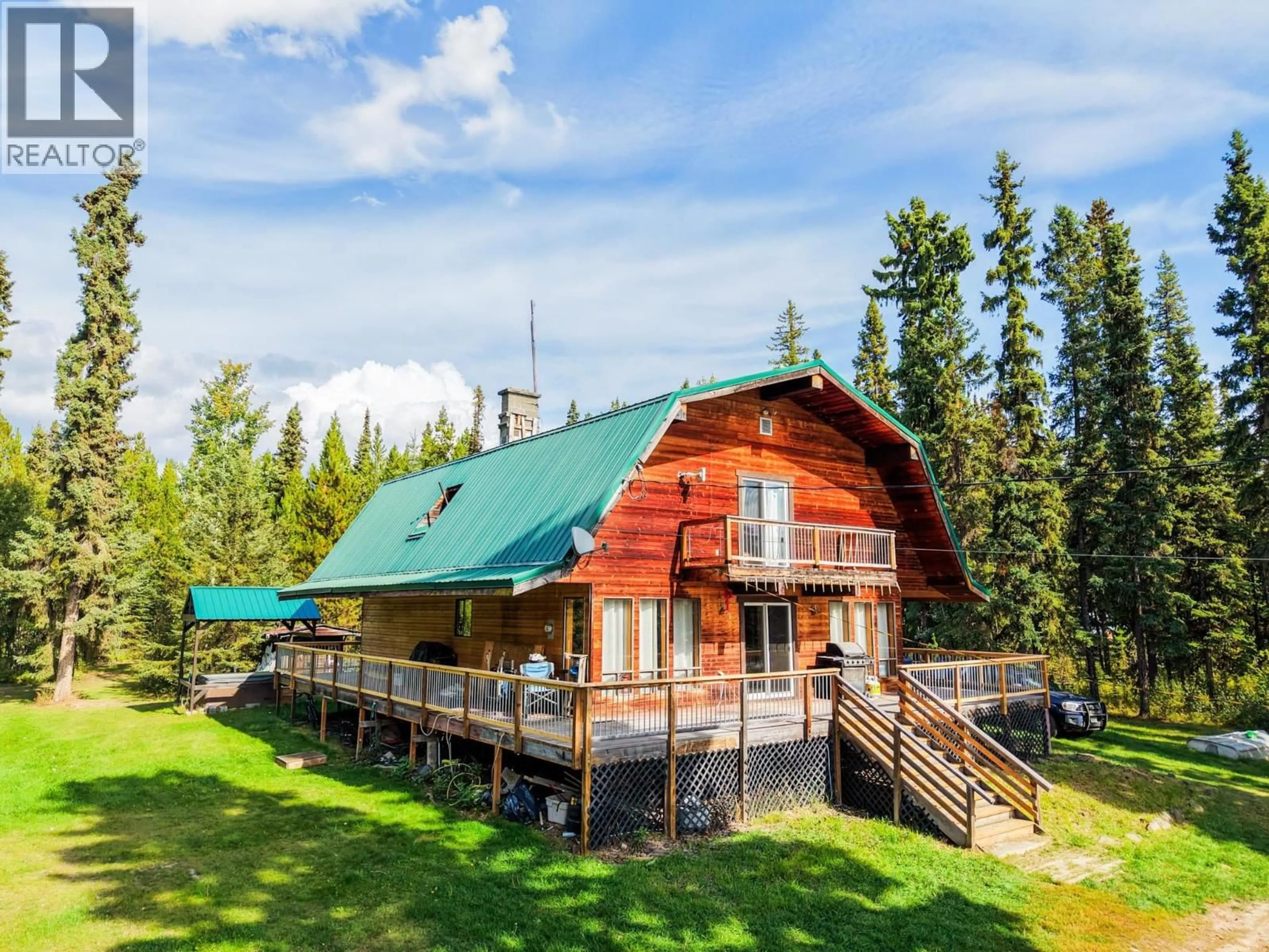 A pic from outside/outdoor area/front of a property/back of a property/a pic from drone, unknown for 17132 COLLEYMOUNT ROAD, Burns Lake British Columbia V0J1E2