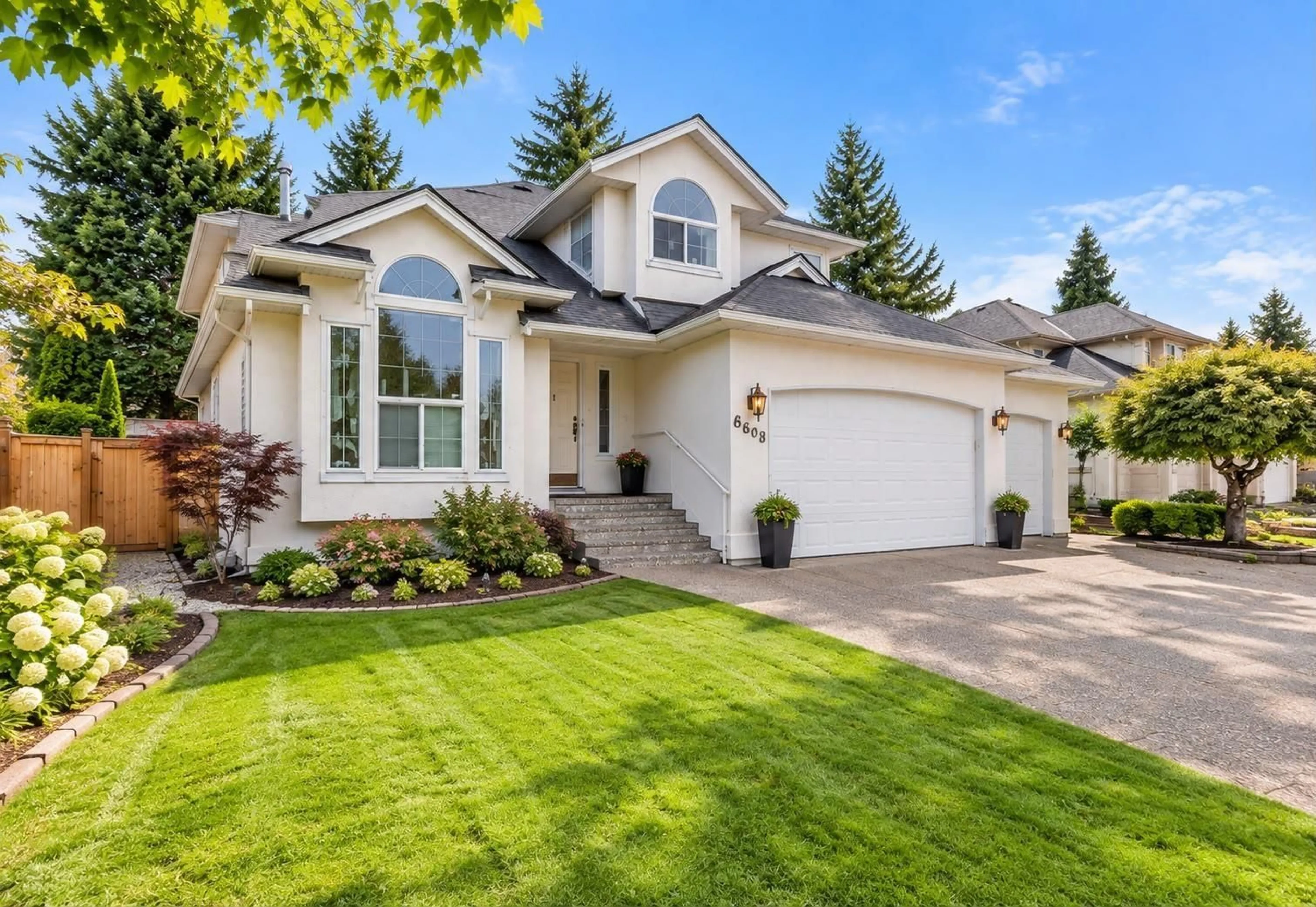 Home with vinyl exterior material, street for 16089 80 AVENUE, Surrey British Columbia V4N0X1