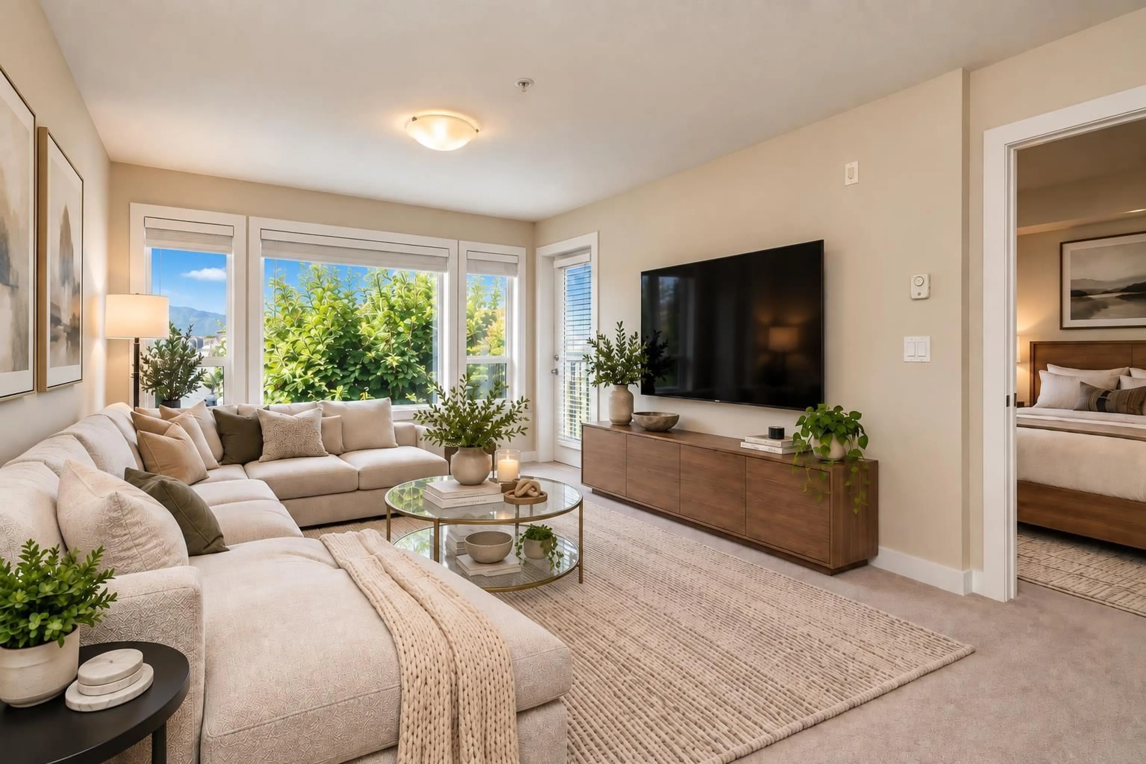 Living room with furniture, unknown for 311 - 9422 VICTOR STREET, Chilliwack British Columbia V2P0B8