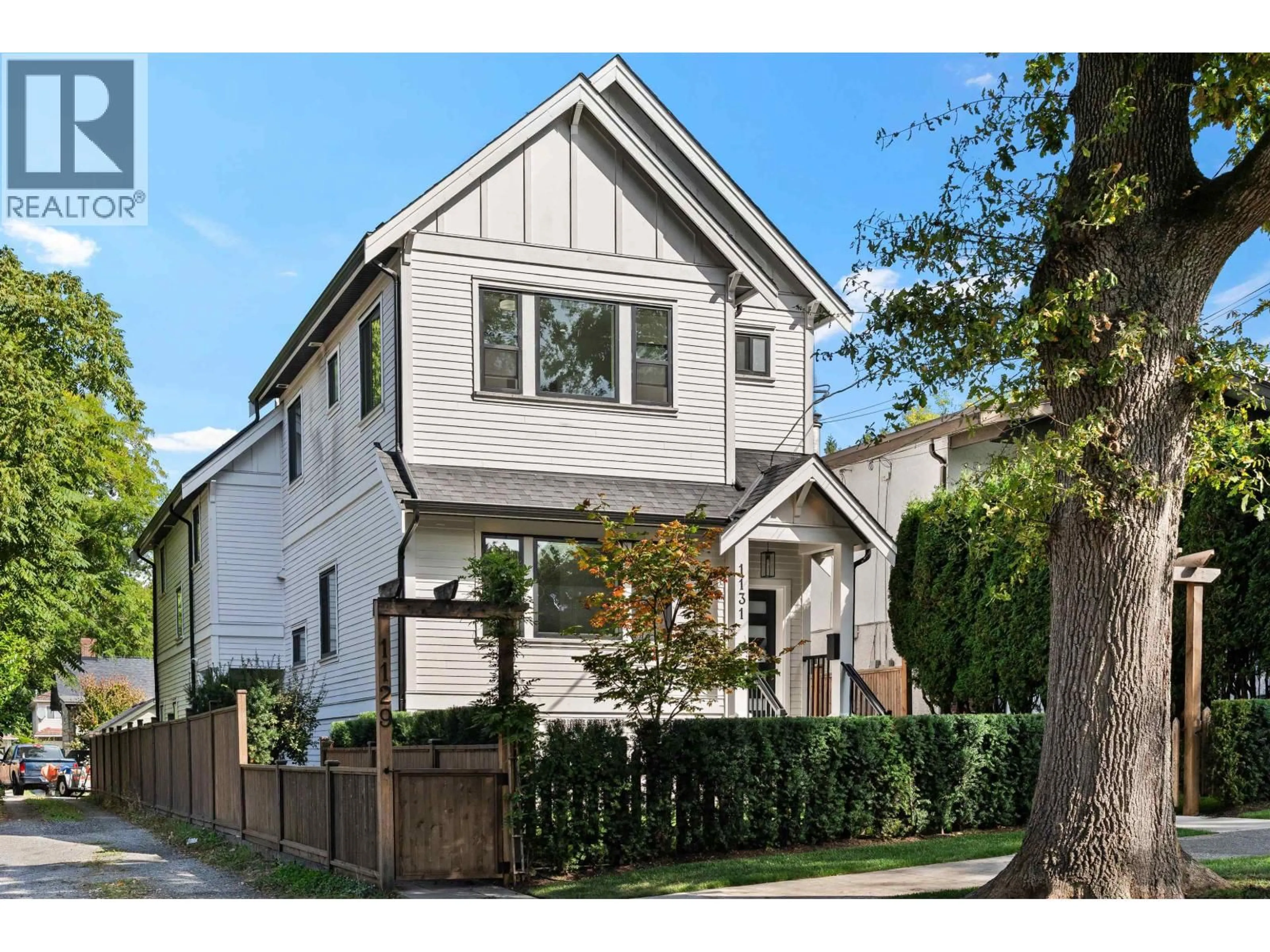 Home with vinyl exterior material, street for 1131 23RD AVENUE, Vancouver British Columbia V5V1Y8