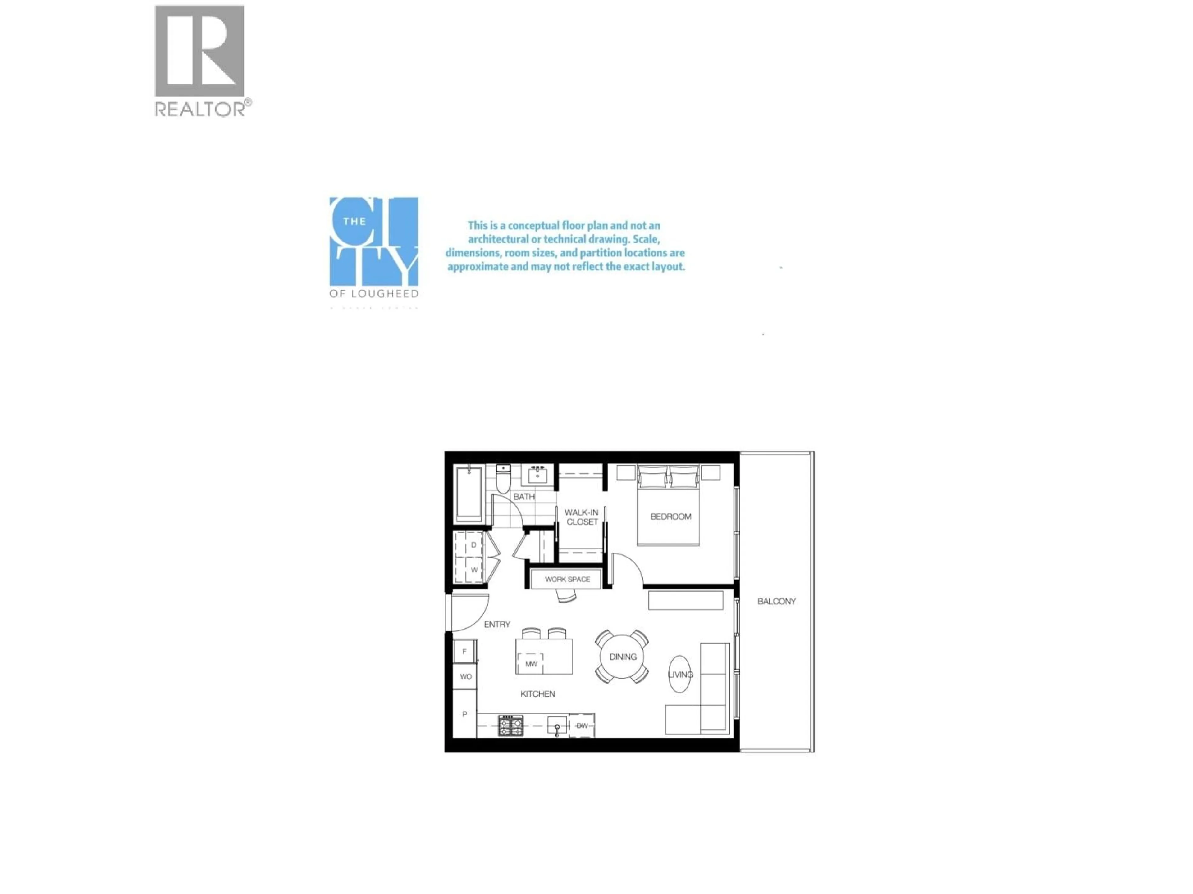 Floor plan for 2909 - 3809 EVERGREEN PLACE, Burnaby British Columbia V3J0M1