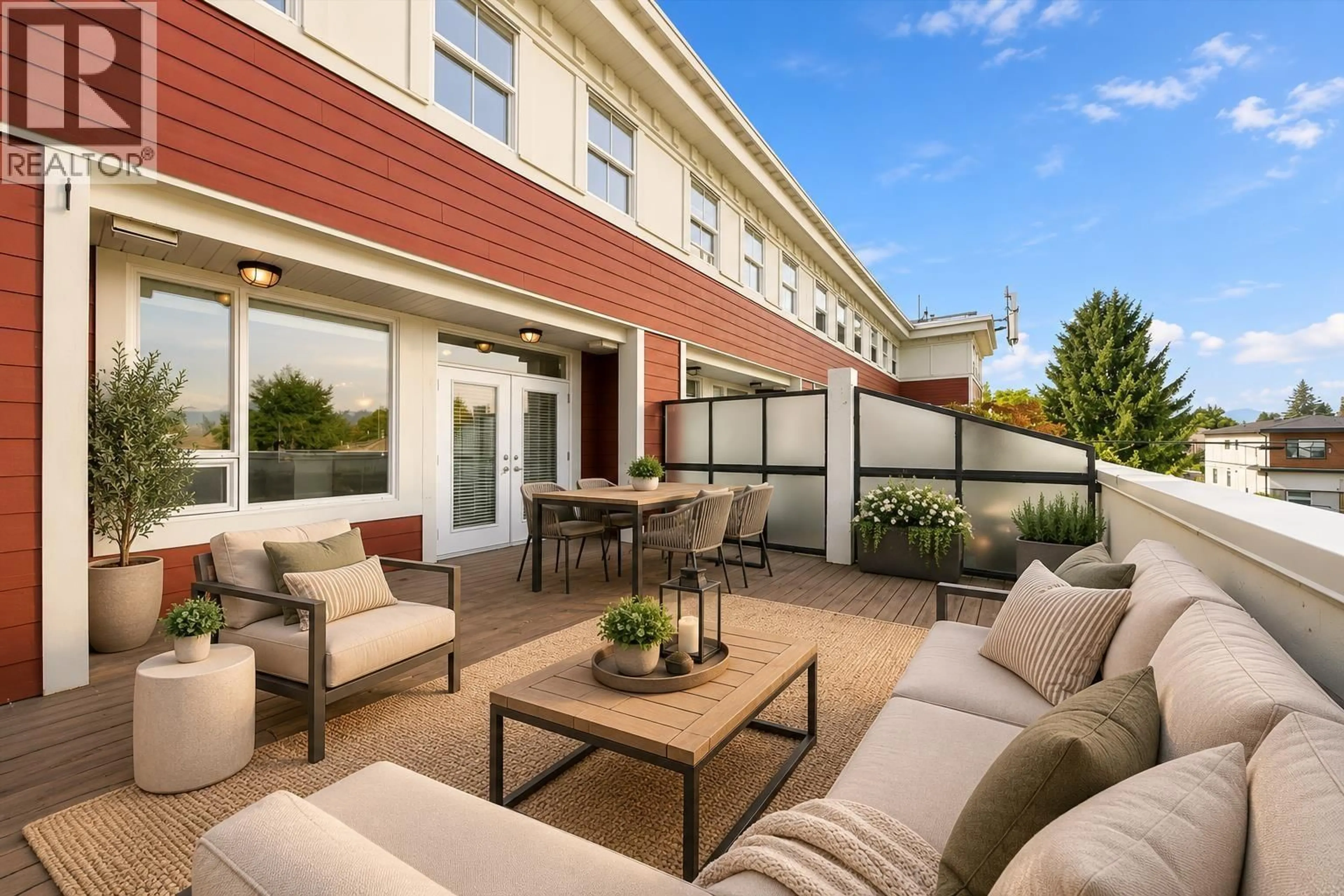 Patio, street for 205 - 7908 GRAHAM AVENUE, Burnaby British Columbia V3N1V9