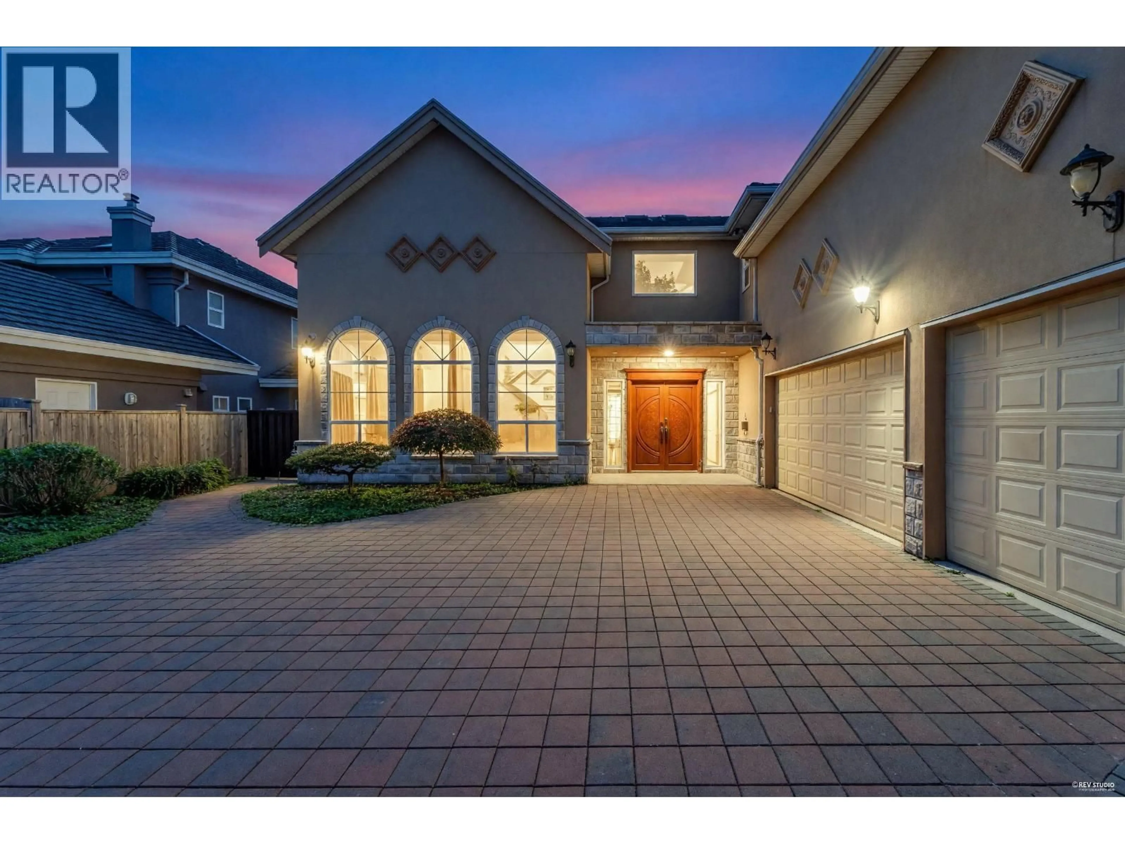 Home with brick exterior material, street for 5180 CLIFTON ROAD, Richmond British Columbia V7C3B9