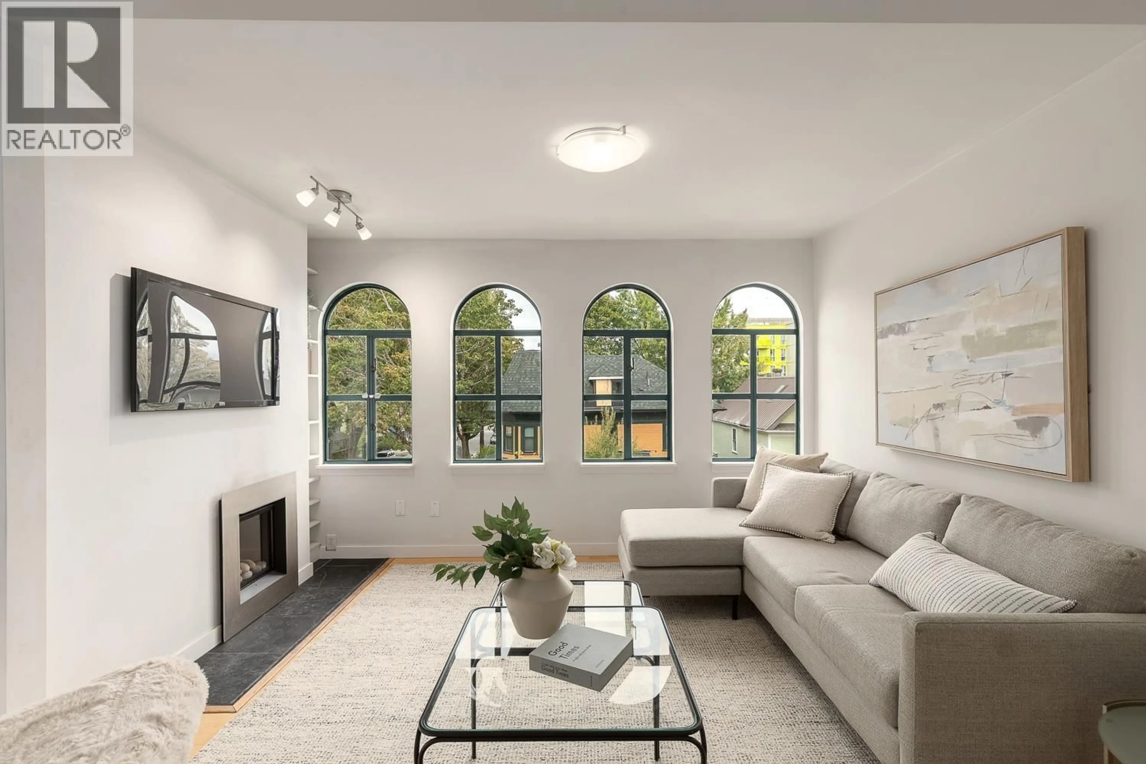 Living room with furniture, unknown for 301 - 700 PENDER STREET, Vancouver British Columbia V6A1V7
