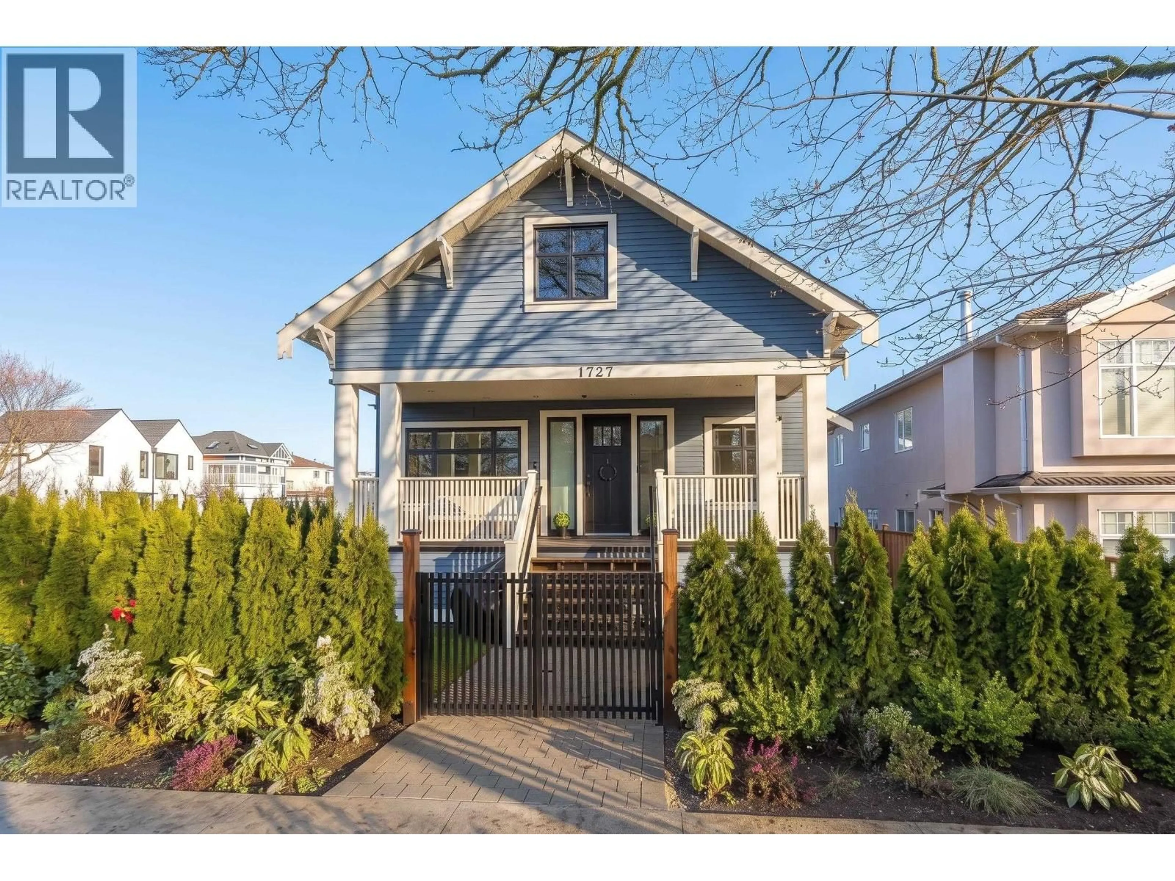 Home with vinyl exterior material, street for 1727 22ND AVENUE, Vancouver British Columbia V5N2P6