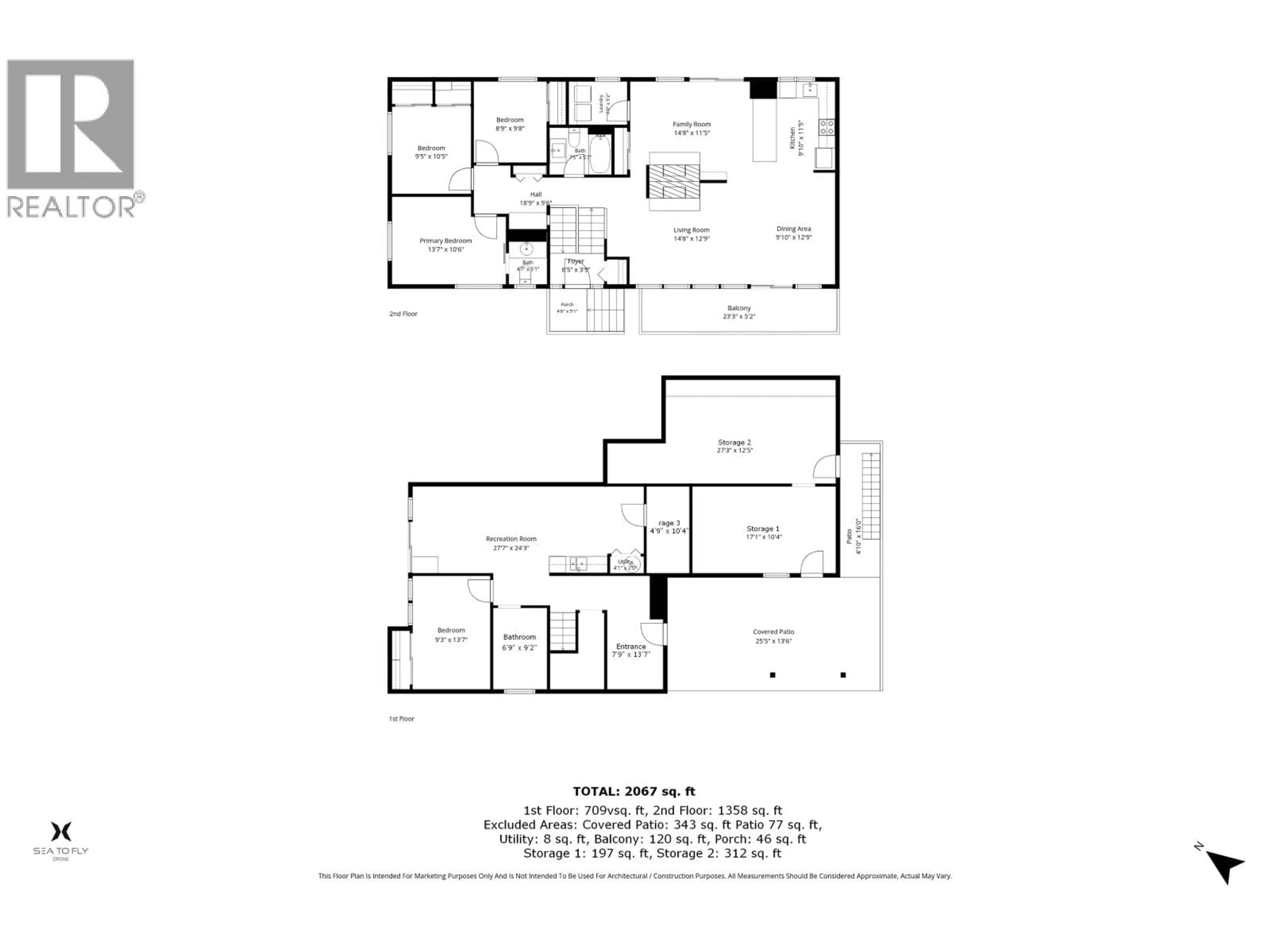 Floor plan for 2344 HYANNIS DRIVE, North Vancouver British Columbia V7H2E6