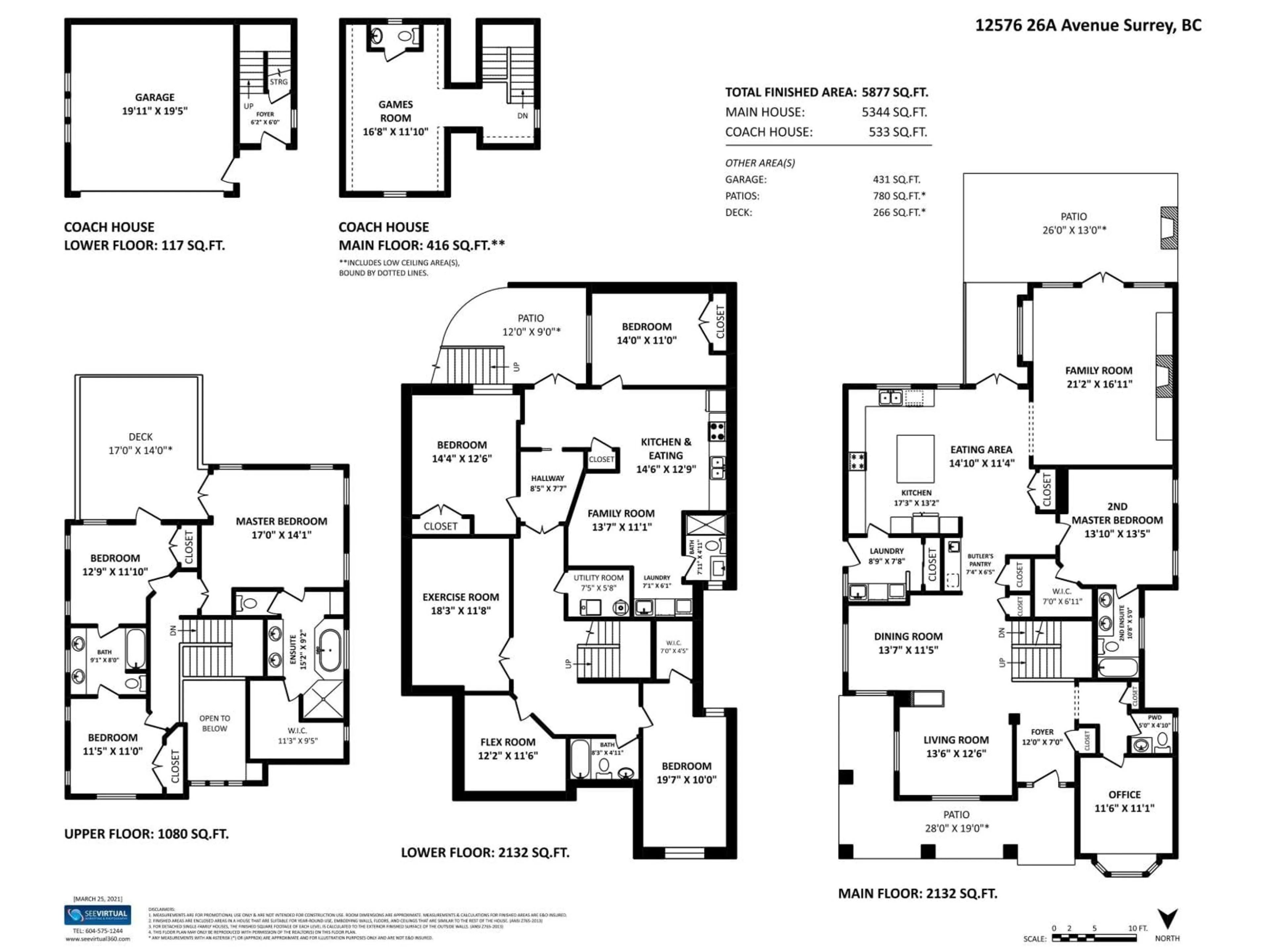 Floor plan for 12576 26A AVENUE, Surrey British Columbia V4A2M2