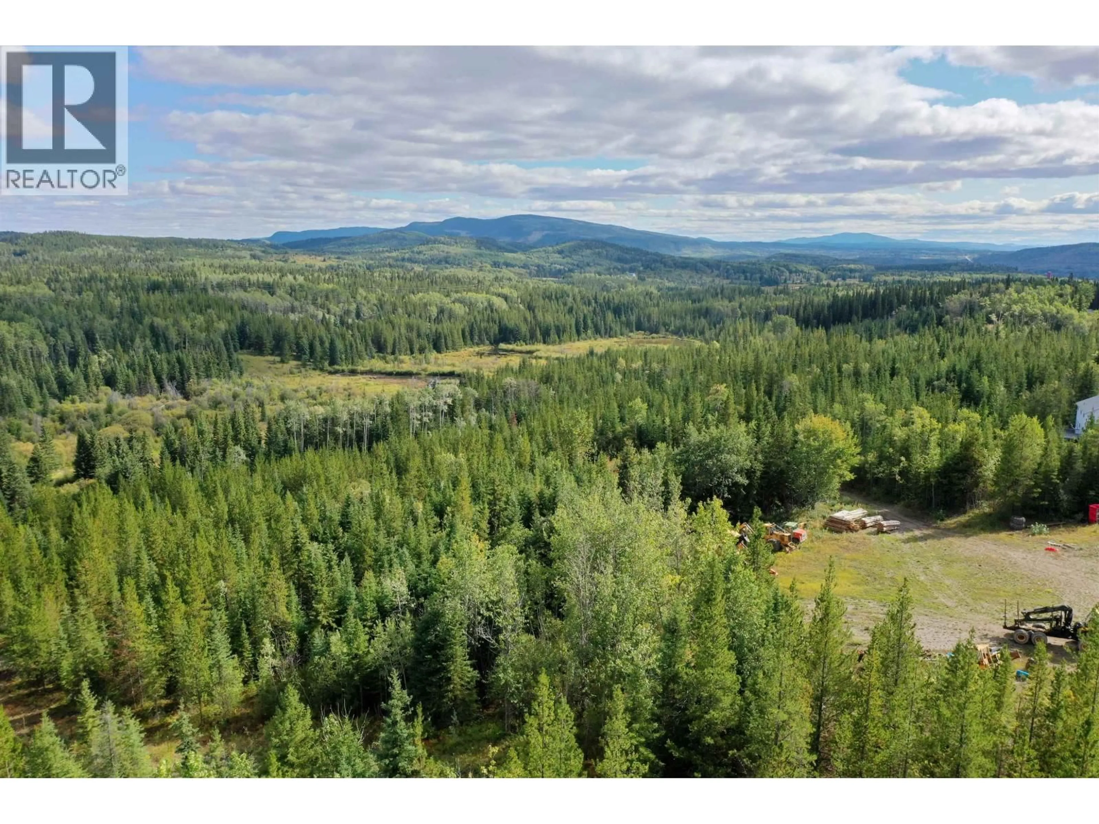 A pic from outside/outdoor area/front of a property/back of a property/a pic from drone, forest/trees view for 3270 WALLACE ROAD, Burns Lake British Columbia V0J1E1