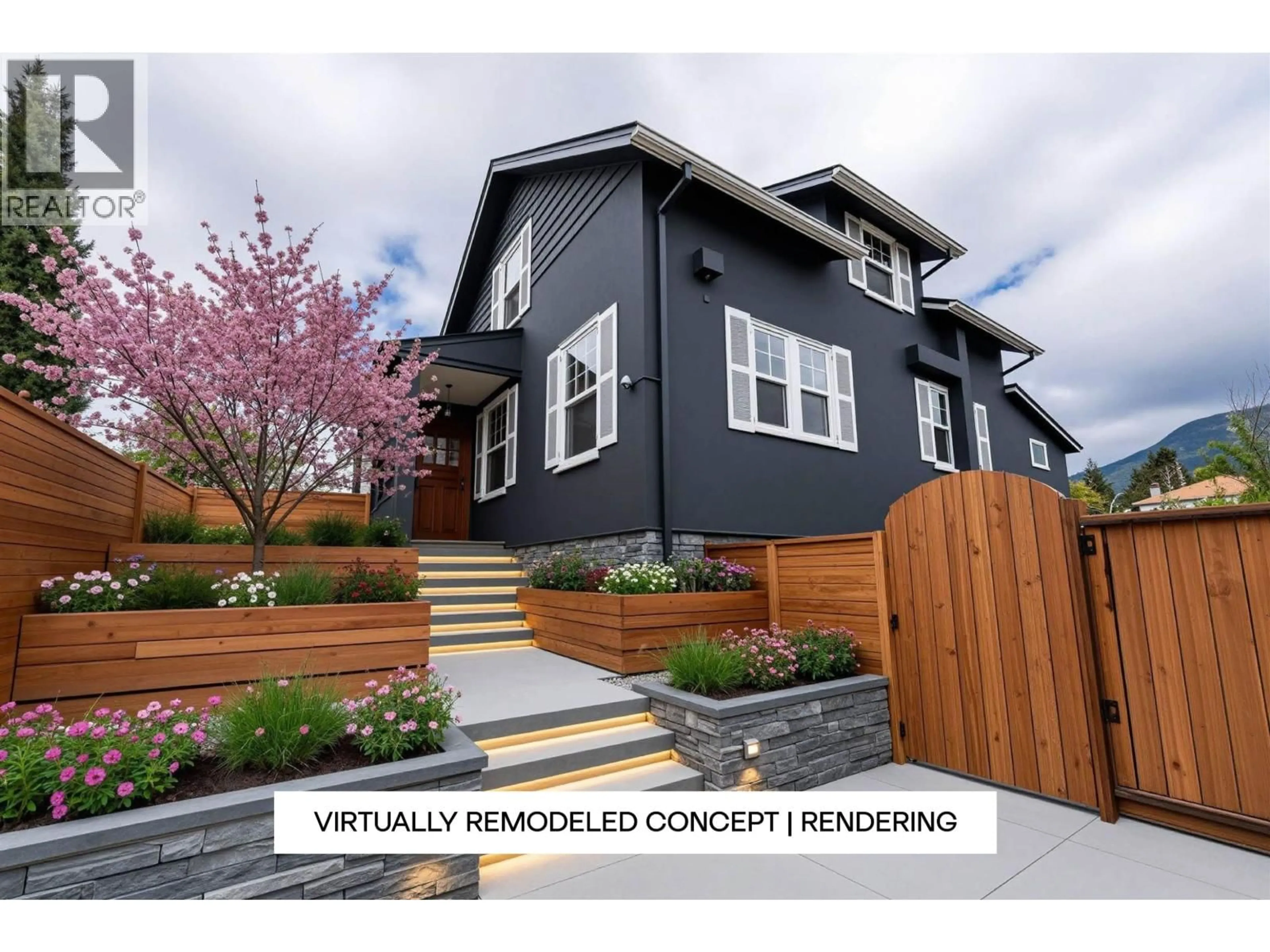 Home with vinyl exterior material, street for 264 QUEENS ROAD, North Vancouver British Columbia V7N2K5