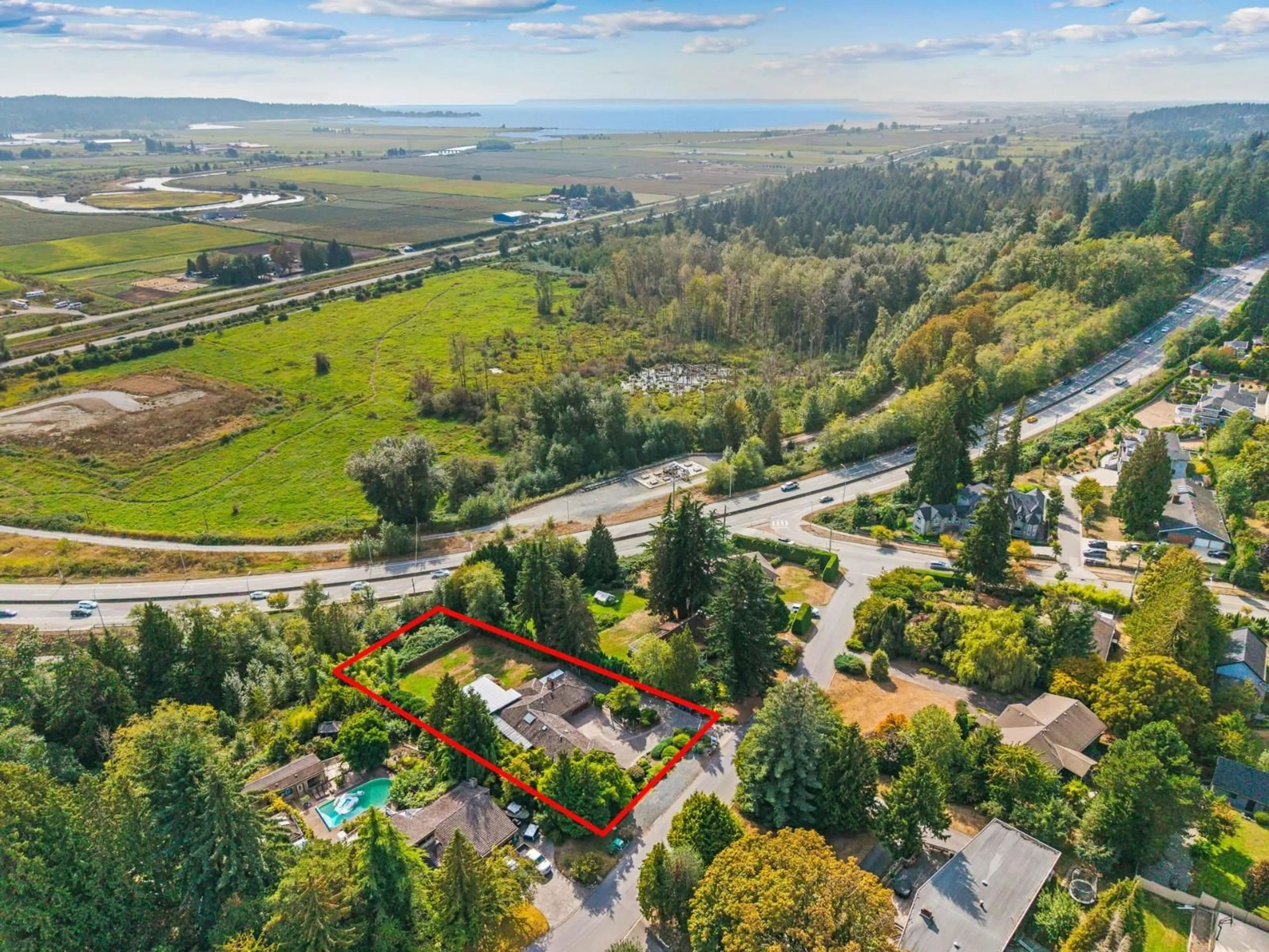 A pic from outside/outdoor area/front of a property/back of a property/a pic from drone, unknown for 14534 LOMBARD PLACE, Surrey British Columbia V3X1B5