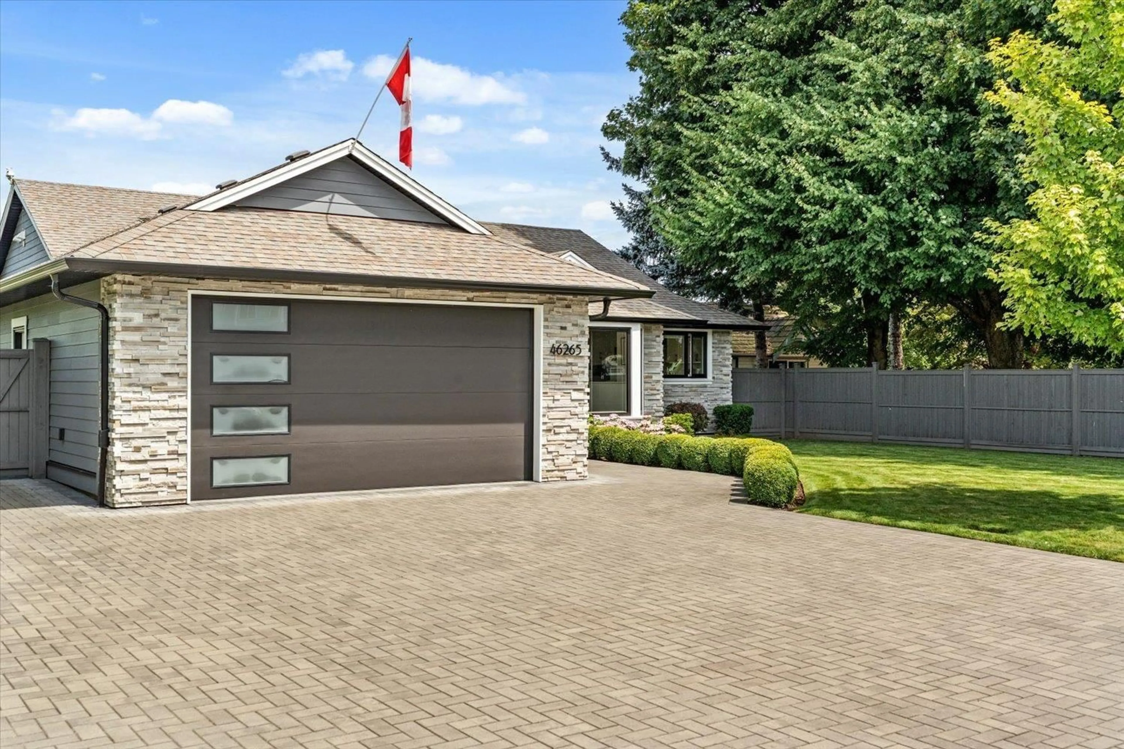 Home with brick exterior material, street for 46265 ROY AVENUE, Chilliwack British Columbia V2R2W2