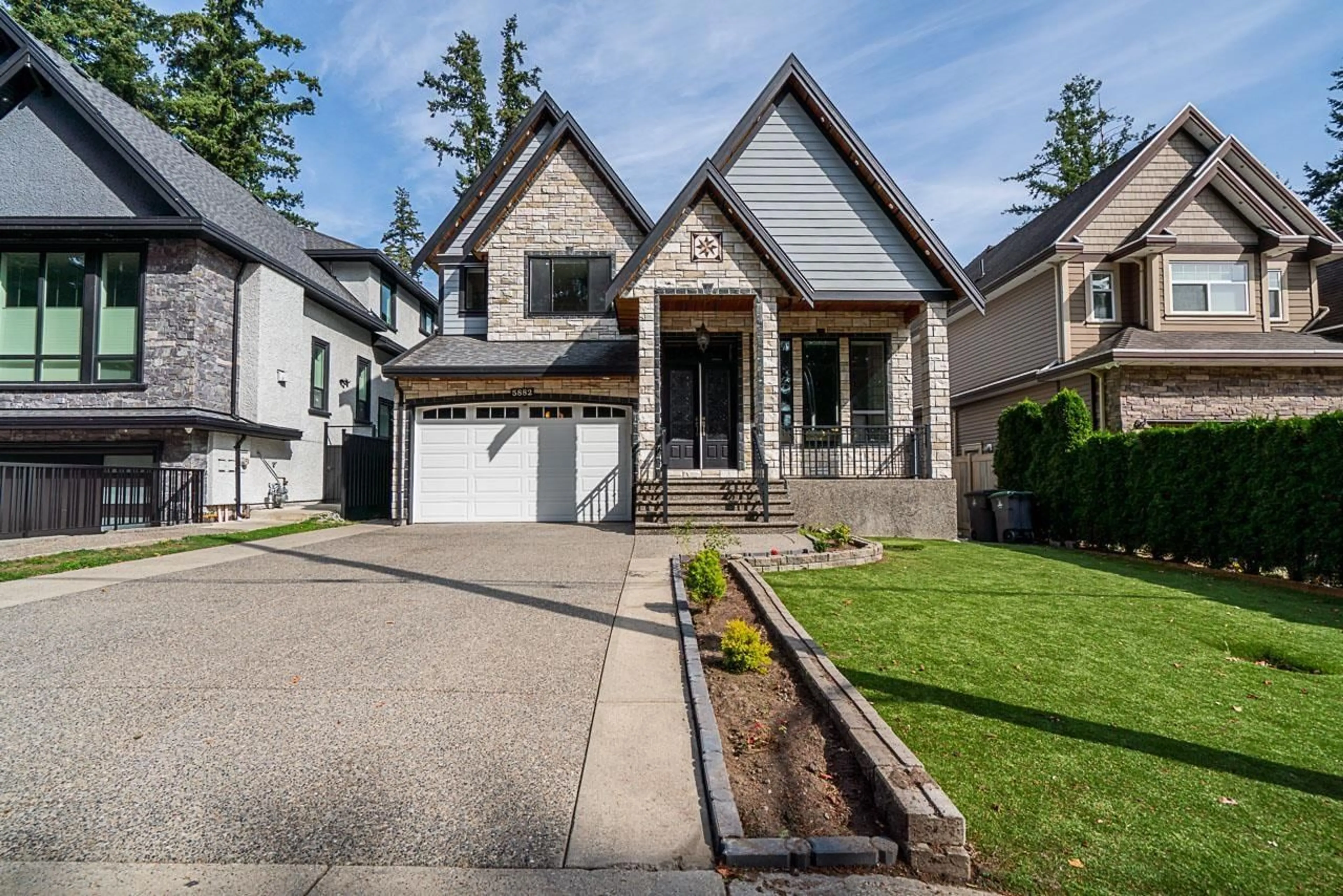 Home with brick exterior material, street for 5882 126 STREET, Surrey British Columbia V3X1V8