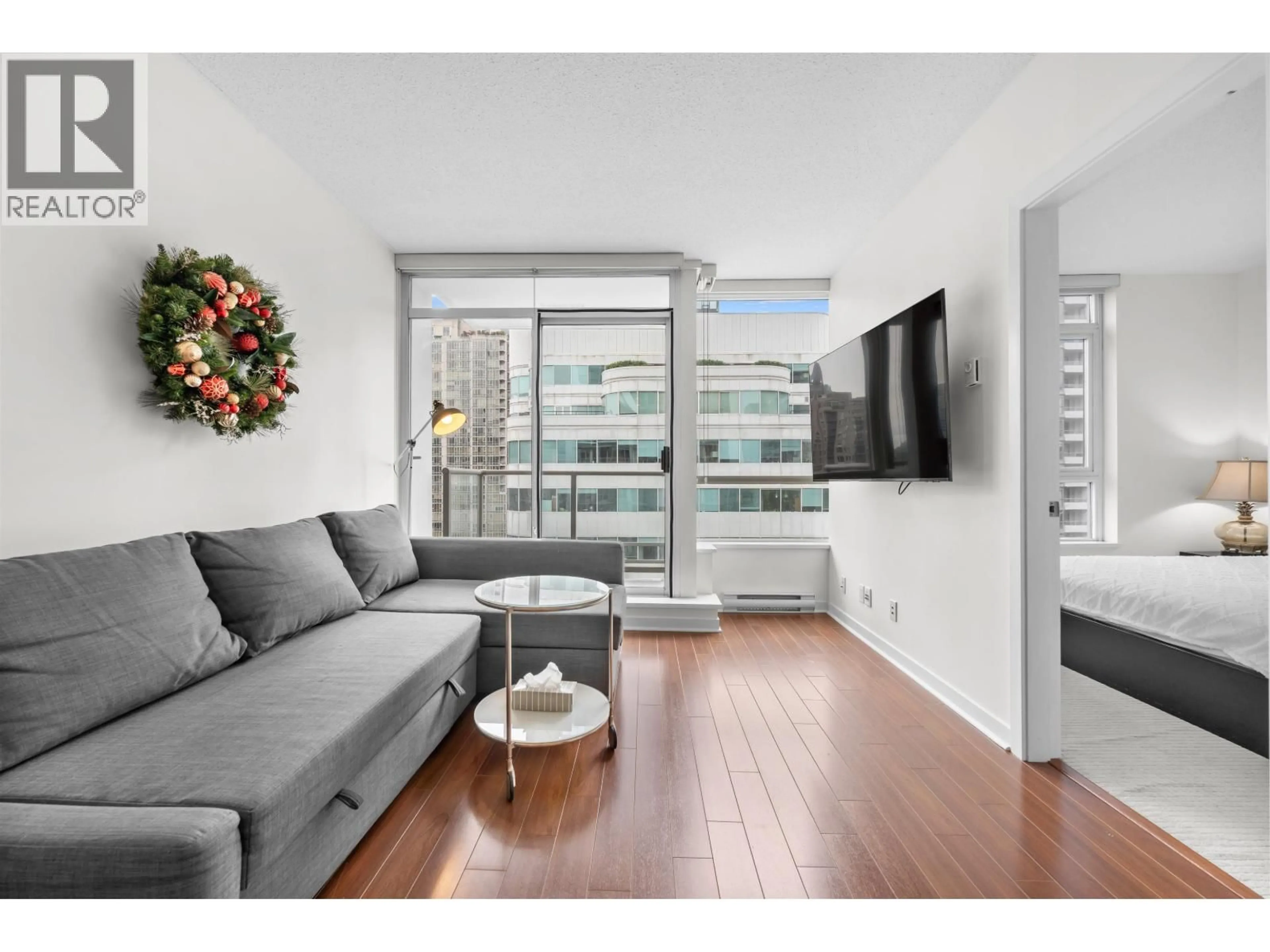 Living room with furniture, unknown for 808 - 821 CAMBIE STREET, Vancouver British Columbia V6B0E3