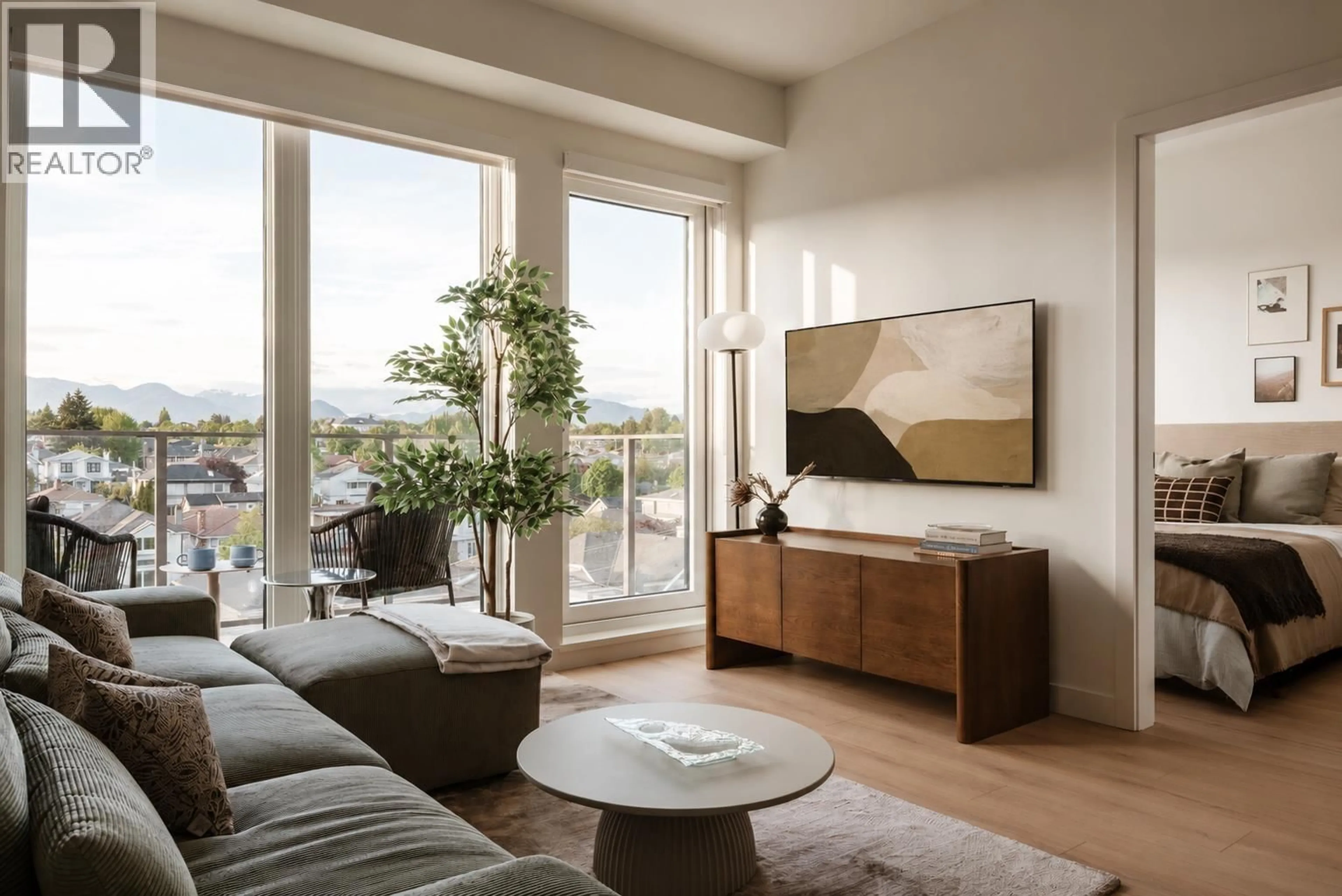 Living room with furniture, unknown for 301 - 133 49TH AVENUE, Vancouver British Columbia V5Z2S3