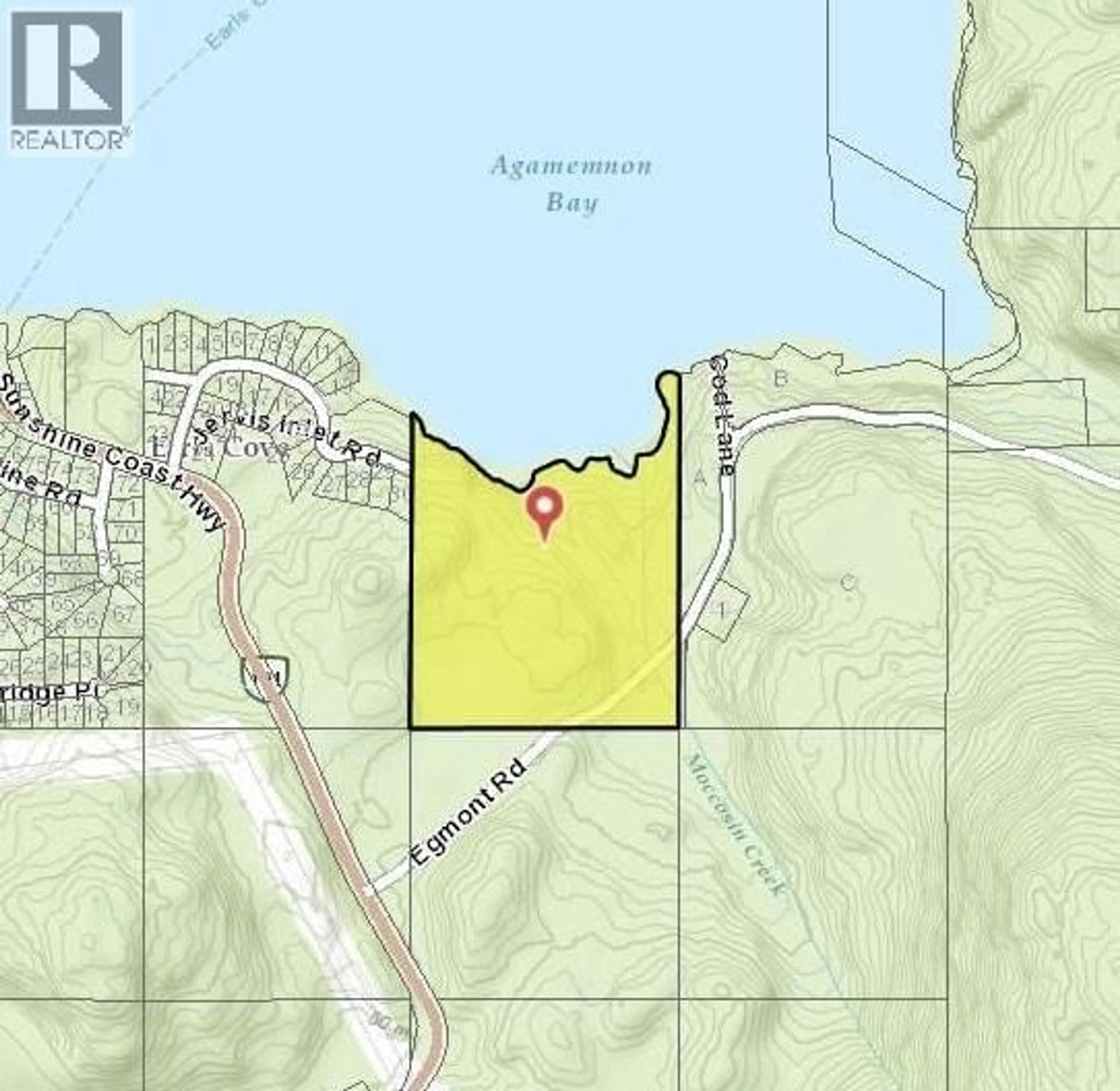Picture of a map for 5587 EGMONT ROAD, Egmont British Columbia V0N2H4