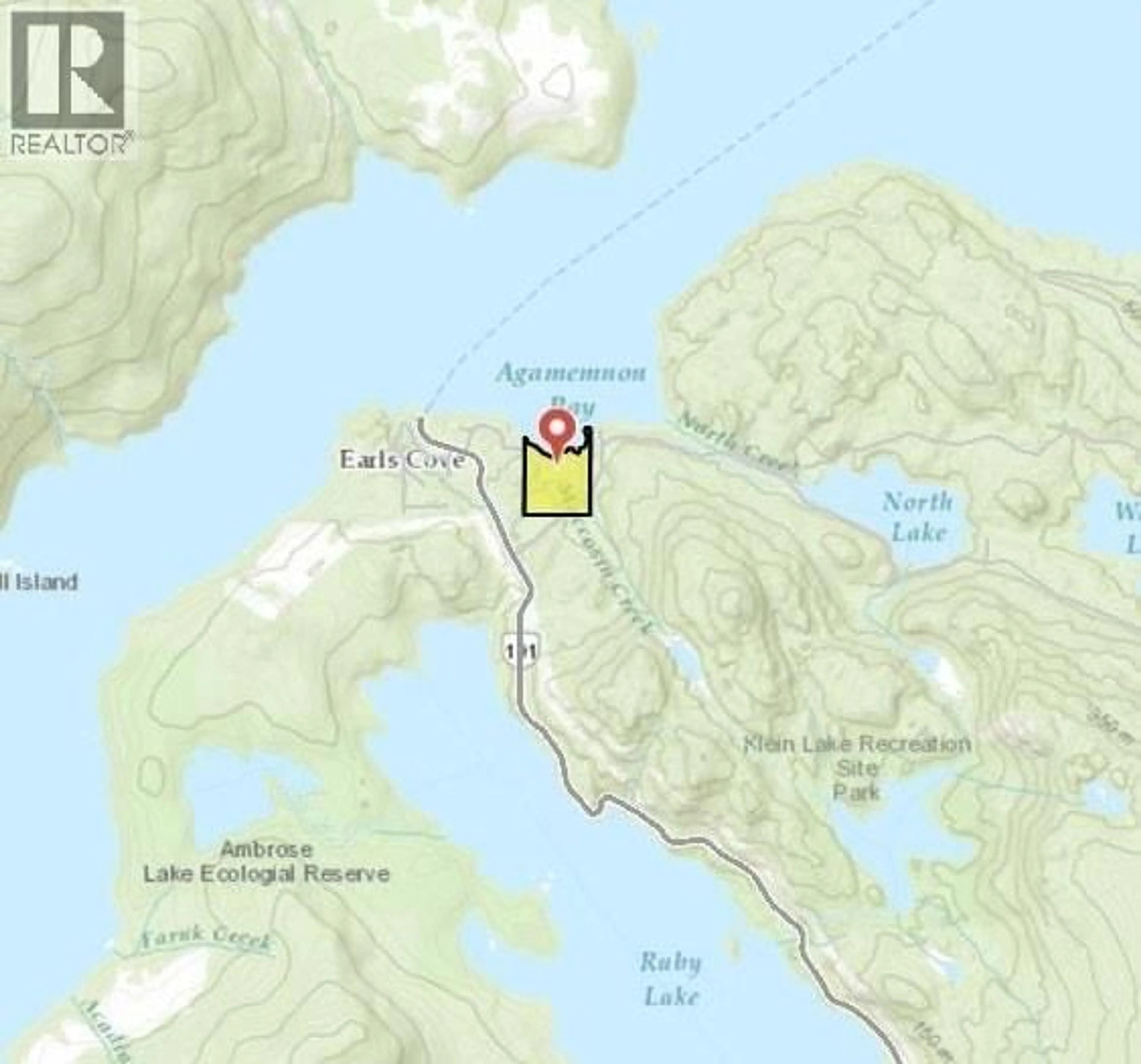 Picture of a map for 5587 EGMONT ROAD, Egmont British Columbia V0N2H4
