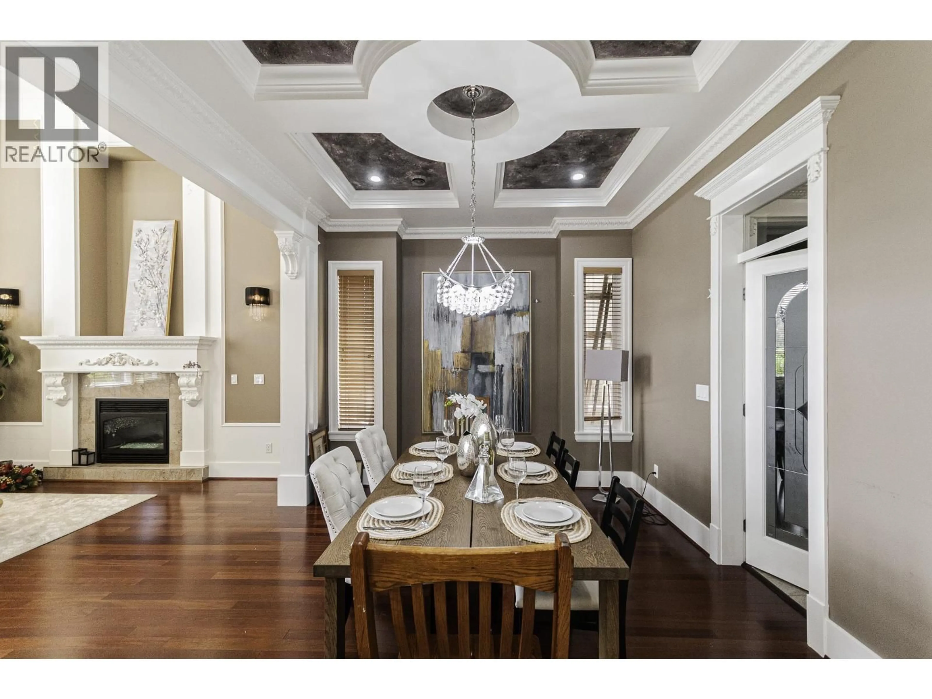 Dining room, wood/laminate floor for 8151 CLAYBROOK ROAD, Richmond British Columbia V7C2L4