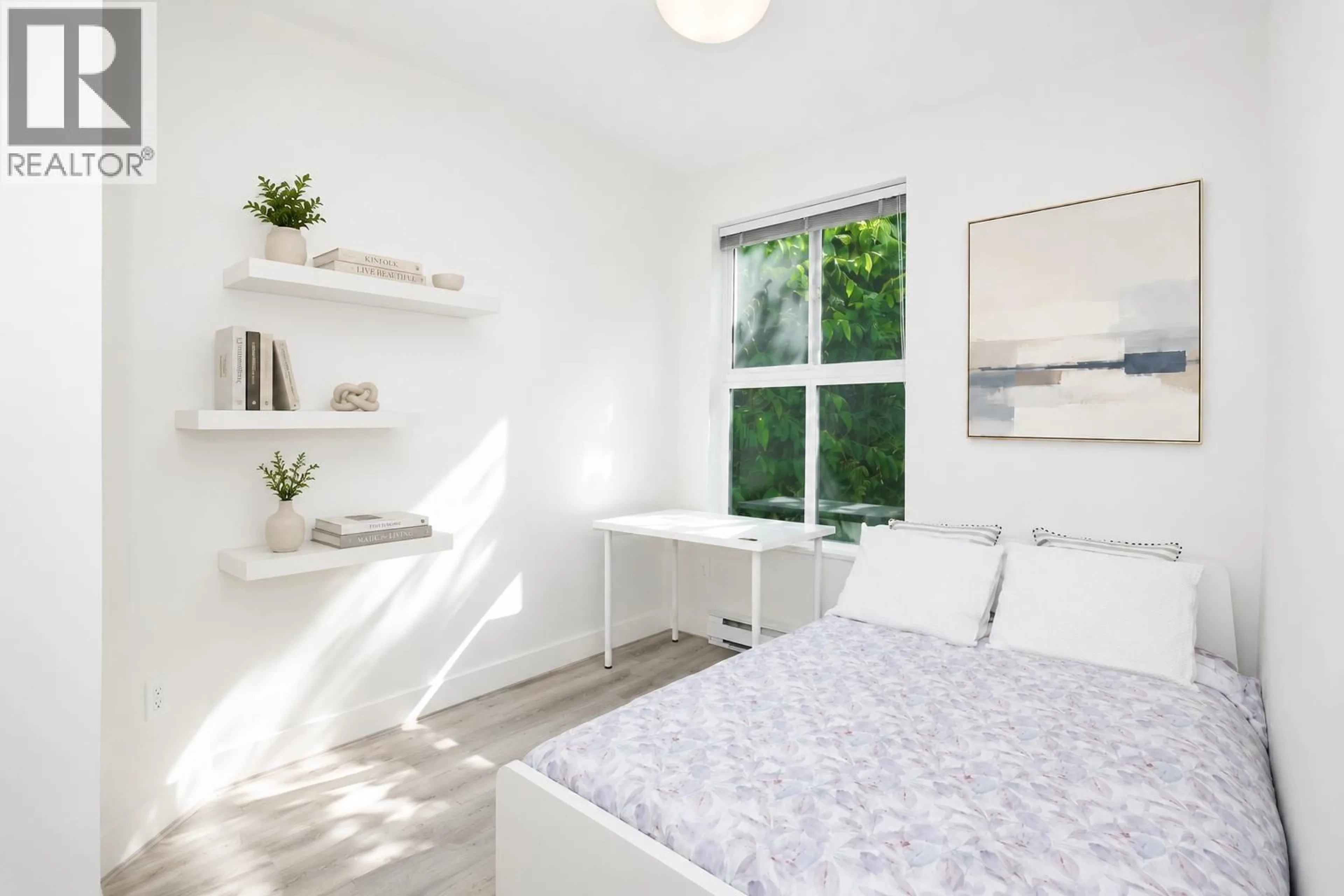 Bedroom with bed, unknown for 107 - 5928 BIRNEY AVENUE, Vancouver British Columbia V6S0B5