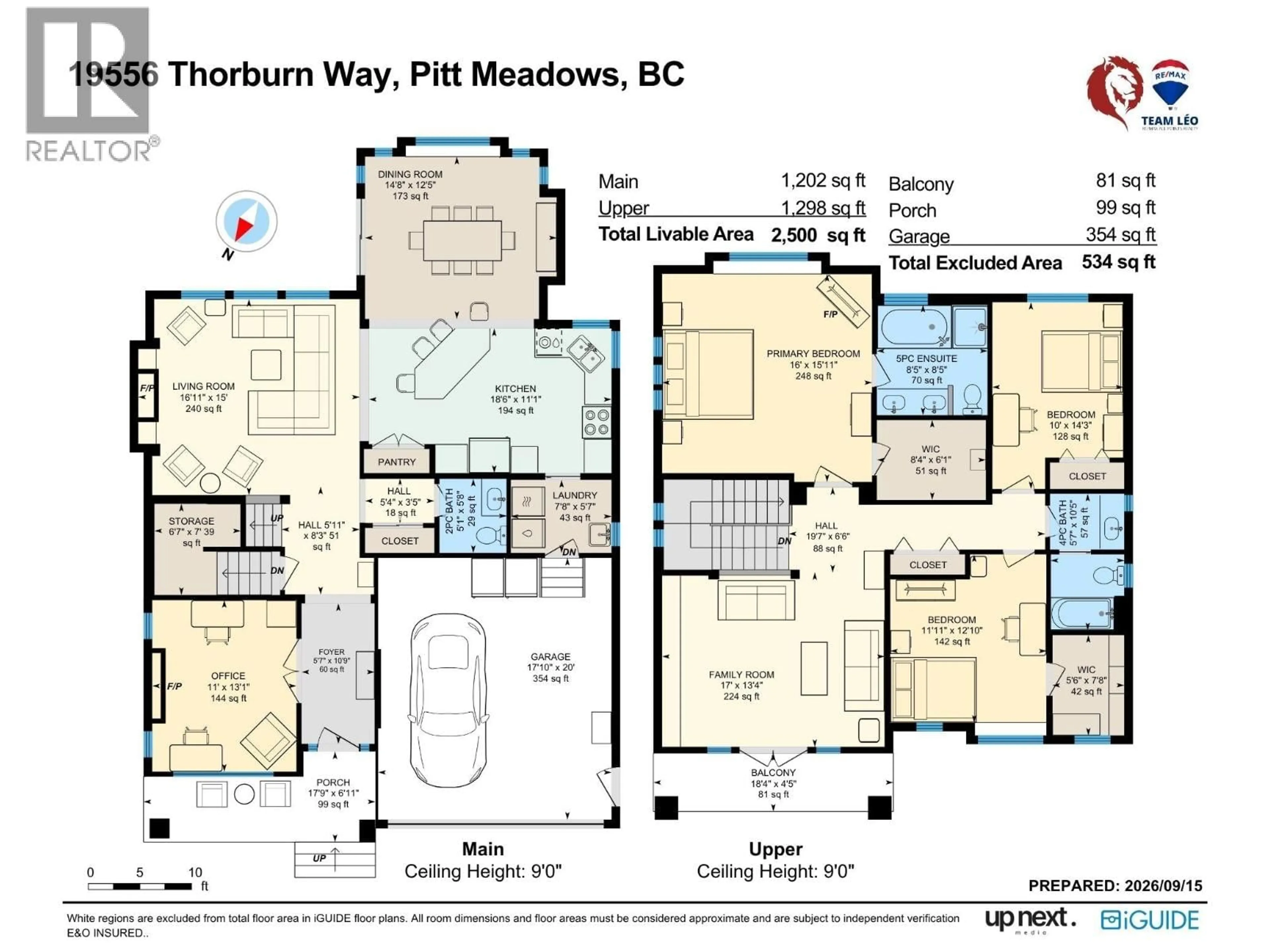 Floor plan for 19556 THORBURN WAY, Pitt Meadows British Columbia V3Y0B3