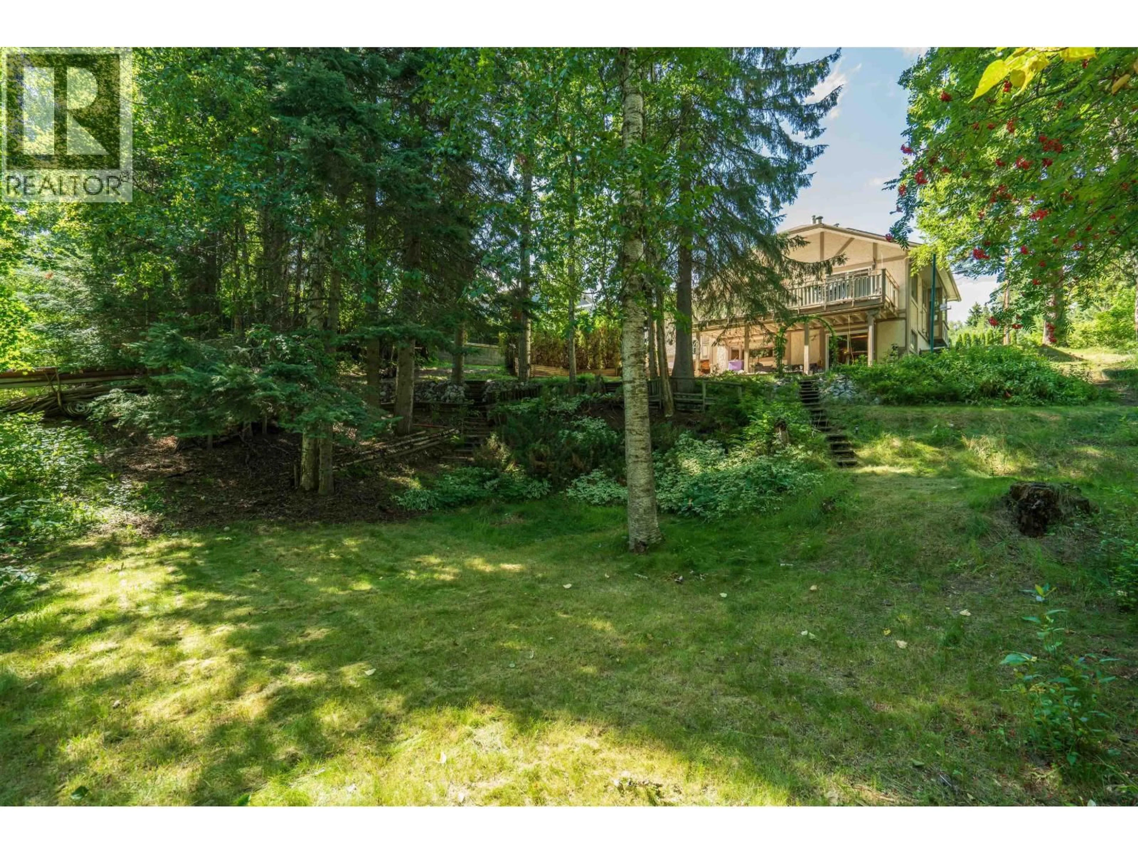 A pic from outside/outdoor area/front of a property/back of a property/a pic from drone, forest/trees view for 3018 GLADE ROAD, Prince George British Columbia V2K4C3