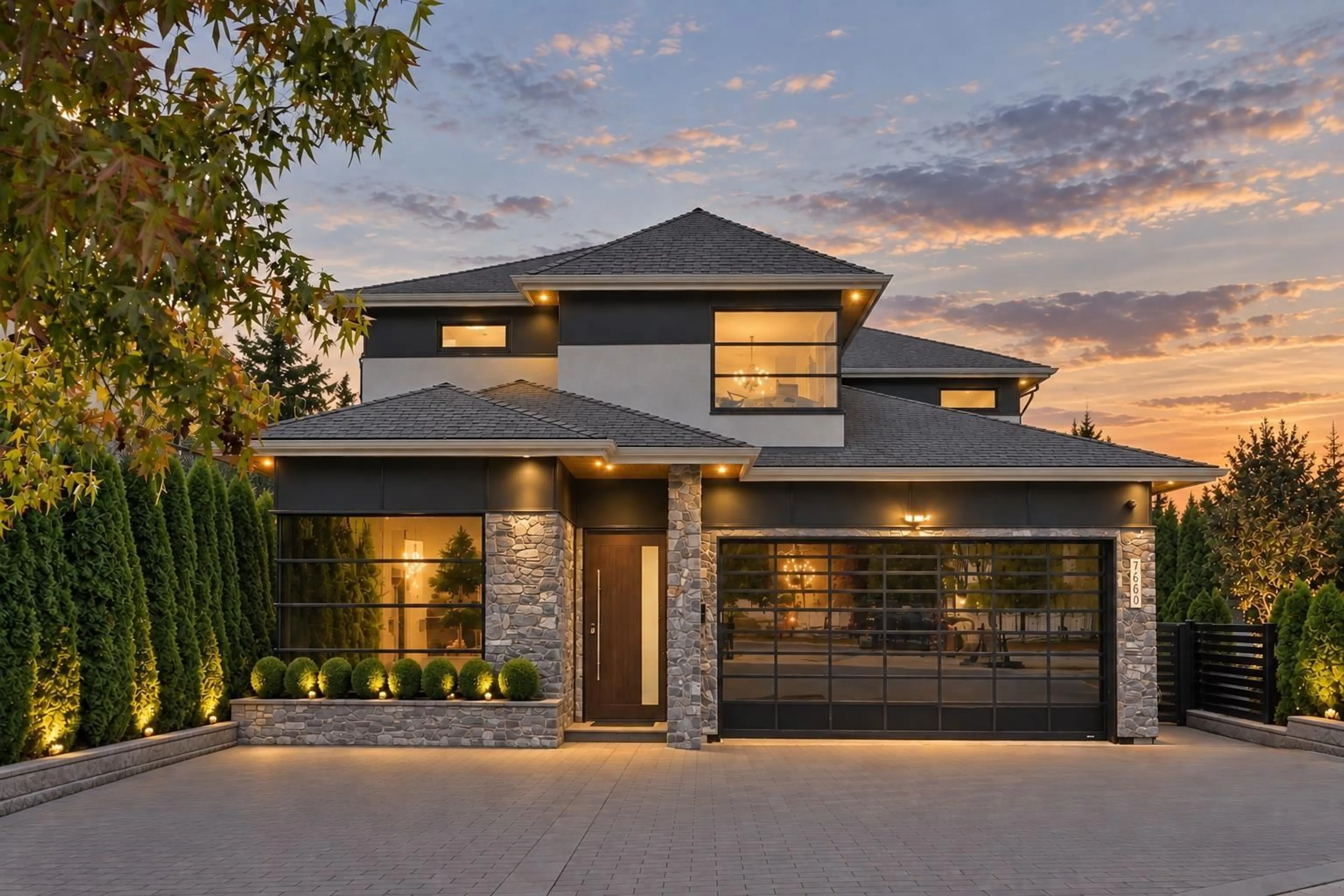 Home with brick exterior material, street for 7659 154 STREET, Surrey British Columbia V3S3P3