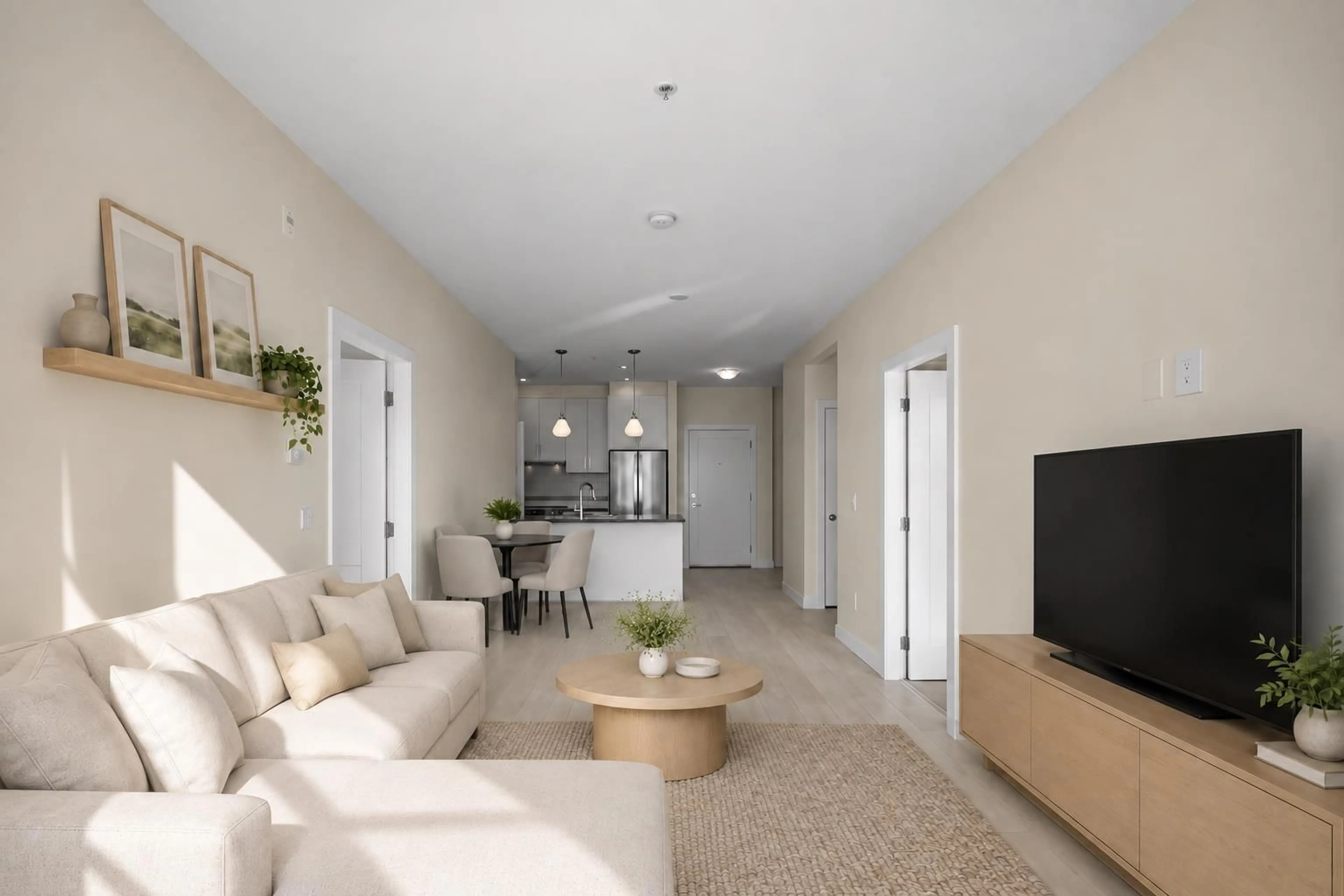 Living room with furniture, unknown for 406 - 20829 77A AVENUE, Langley British Columbia V2Y0Y5