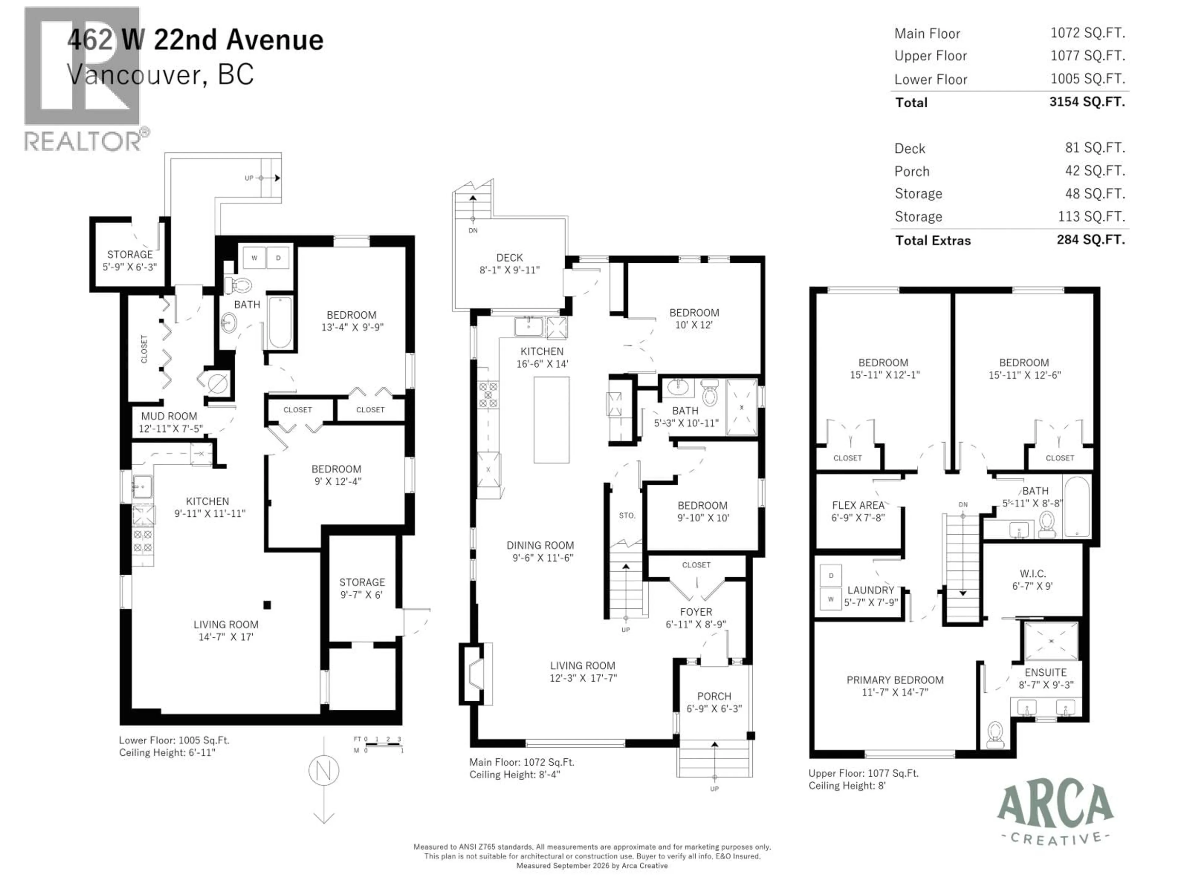 Floor plan for 462 22ND AVENUE, Vancouver British Columbia V5Y2G5