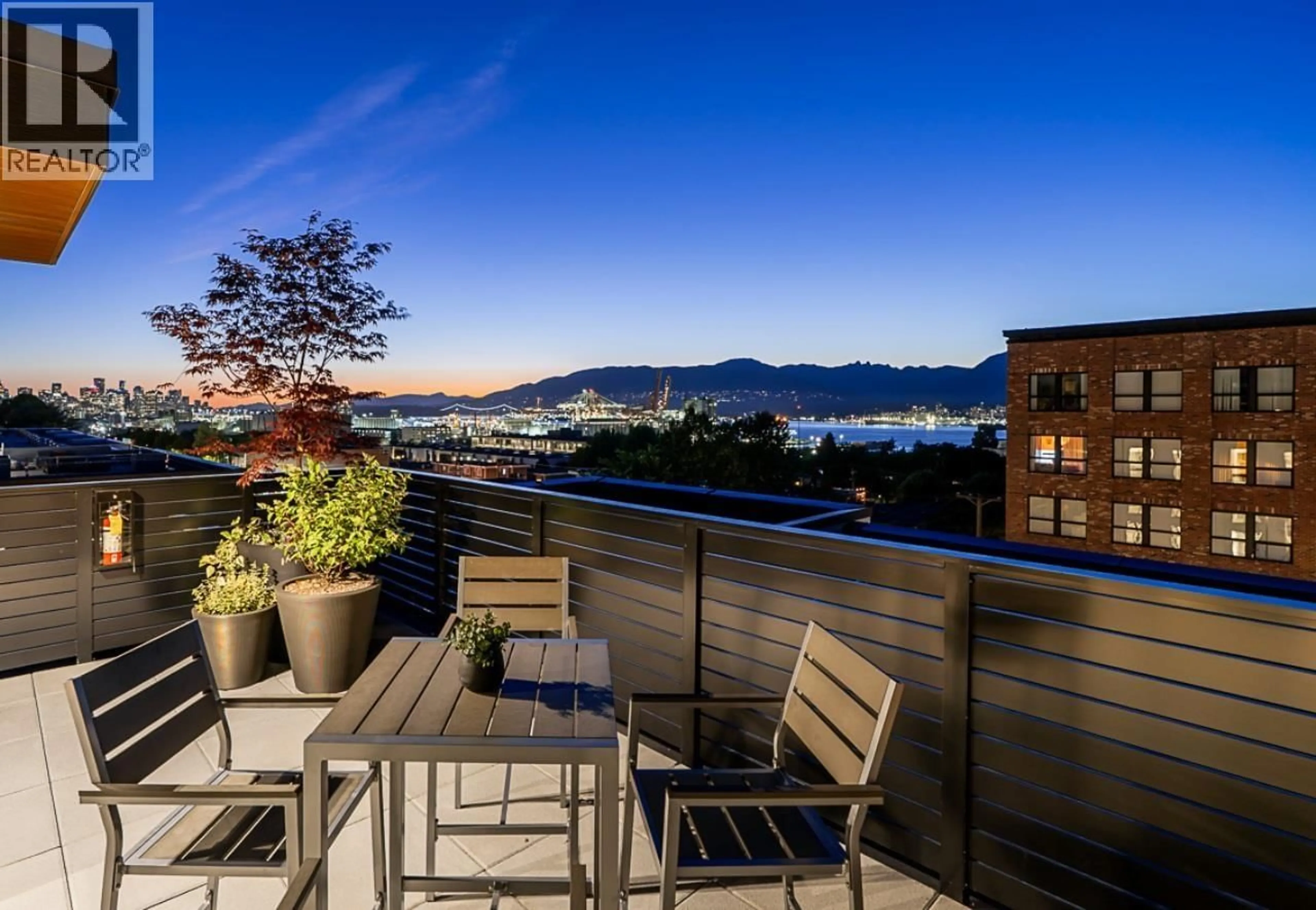 Patio, mountain view for 309 - 422 LAKEWOOD DRIVE, Vancouver British Columbia V5L0E8