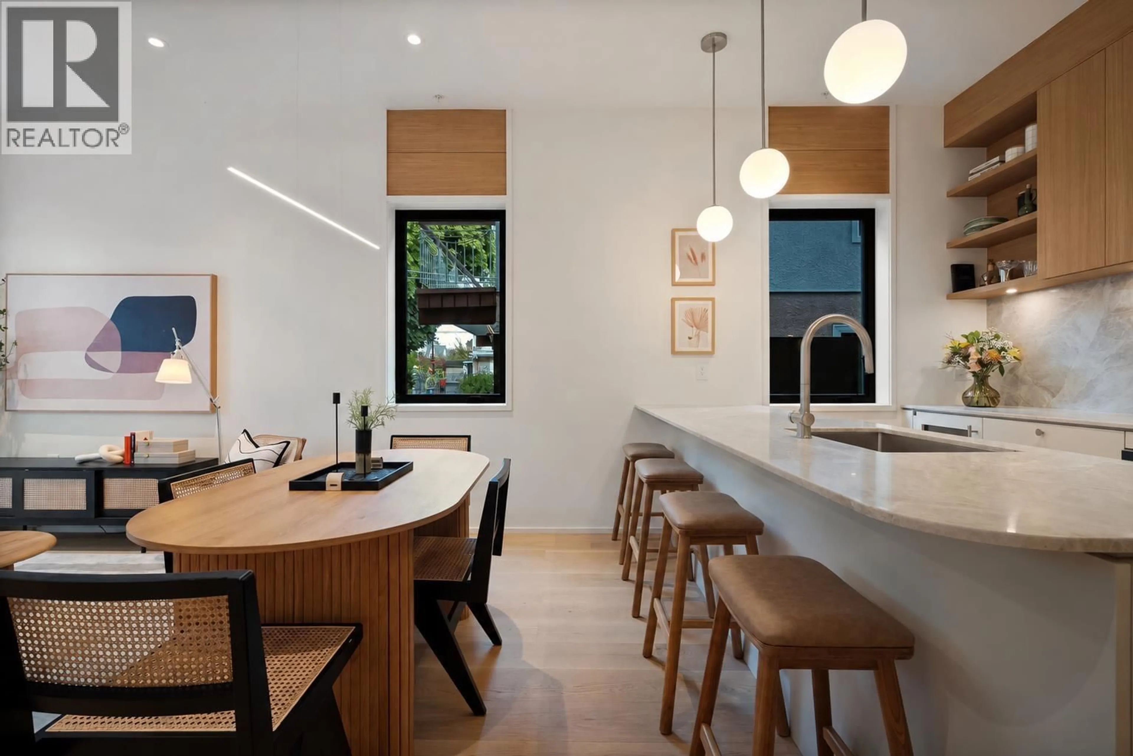 Contemporary kitchen, unknown for 2 - 164 38TH AVENUE, Vancouver British Columbia V5W1H1