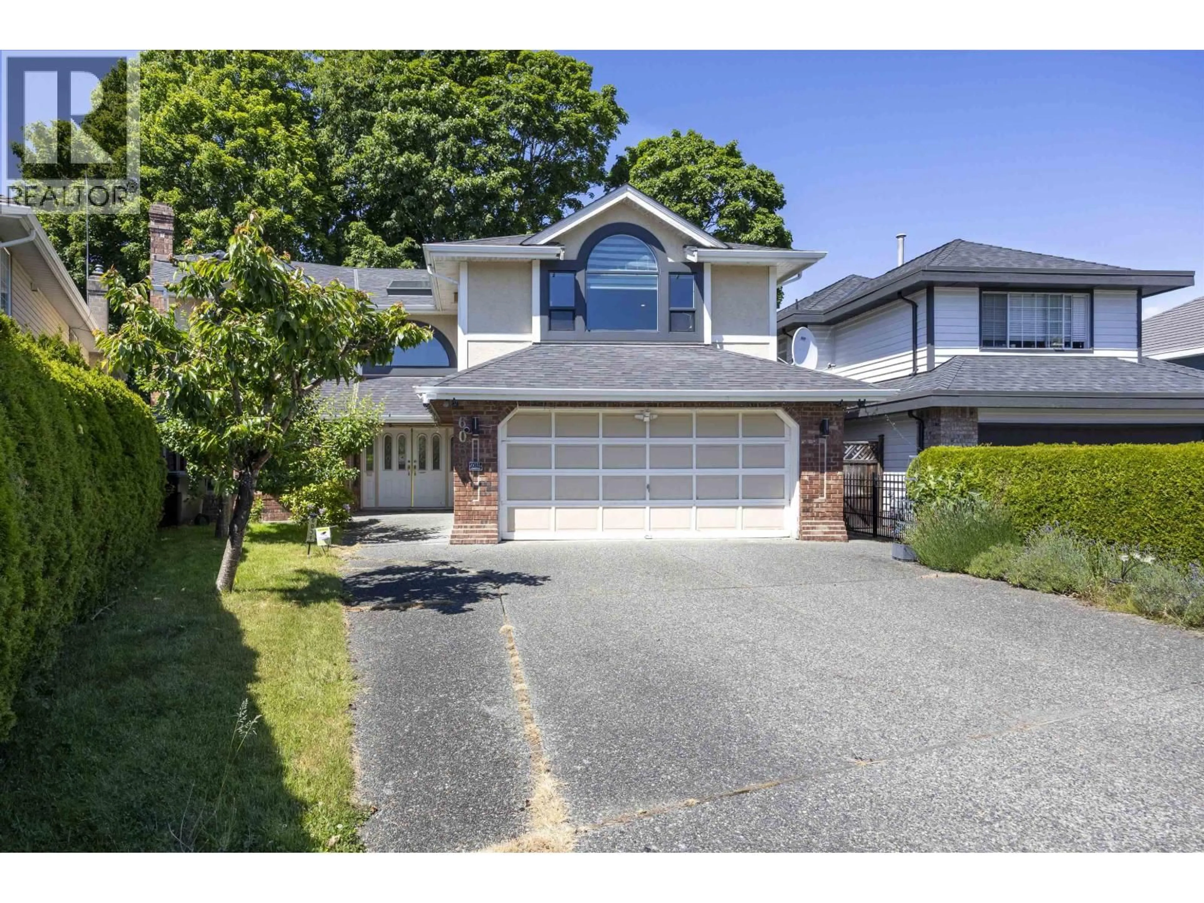 A pic from outside/outdoor area/front of a property/back of a property/a pic from drone, street for 6031 LIVINGSTONE PLACE, Richmond British Columbia V7C5J6