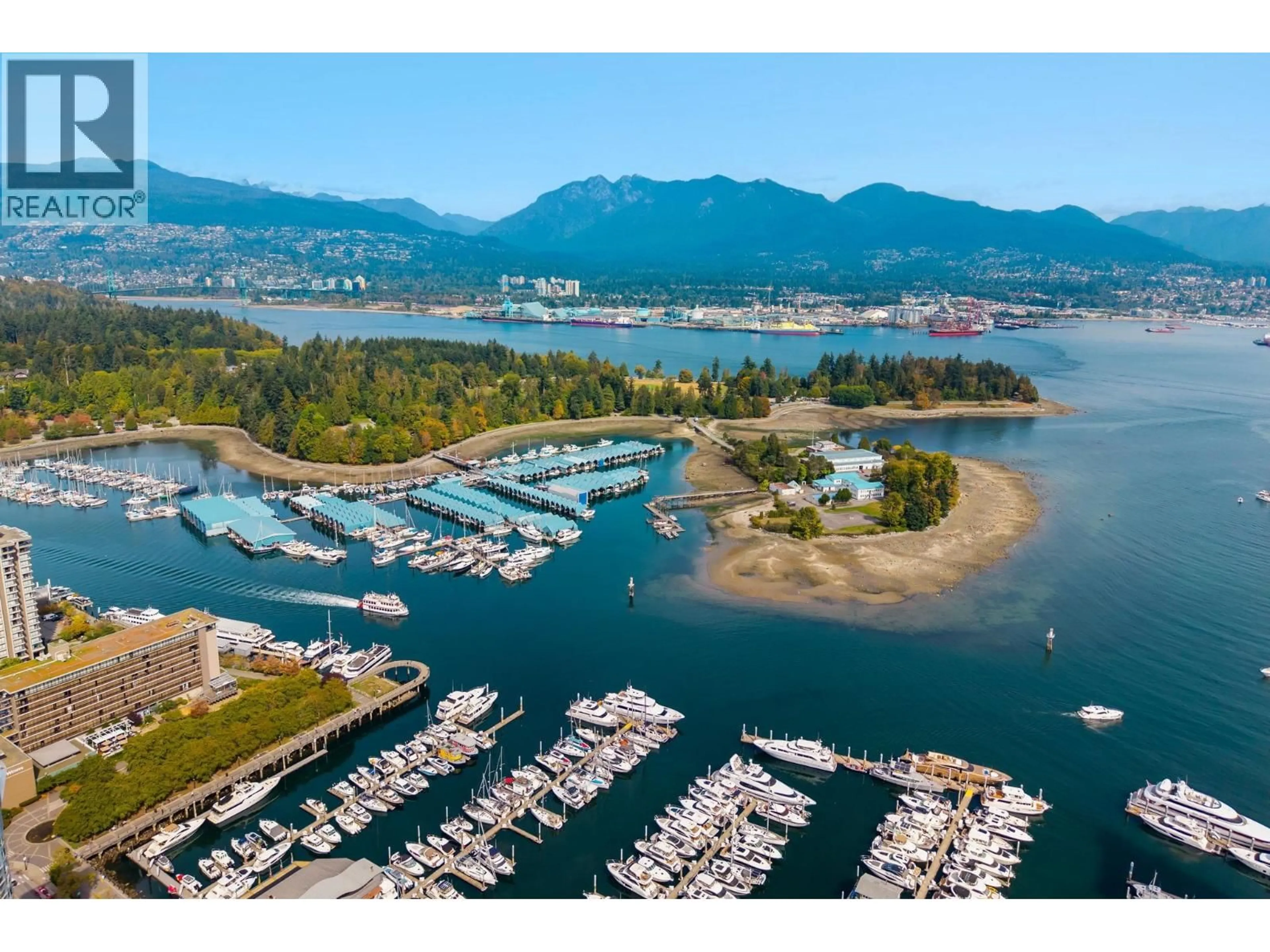 A pic from outside/outdoor area/front of a property/back of a property/a pic from drone, water/lake/river/ocean view for 1702 - 1238 MELVILLE STREET, Vancouver British Columbia V6E4N2