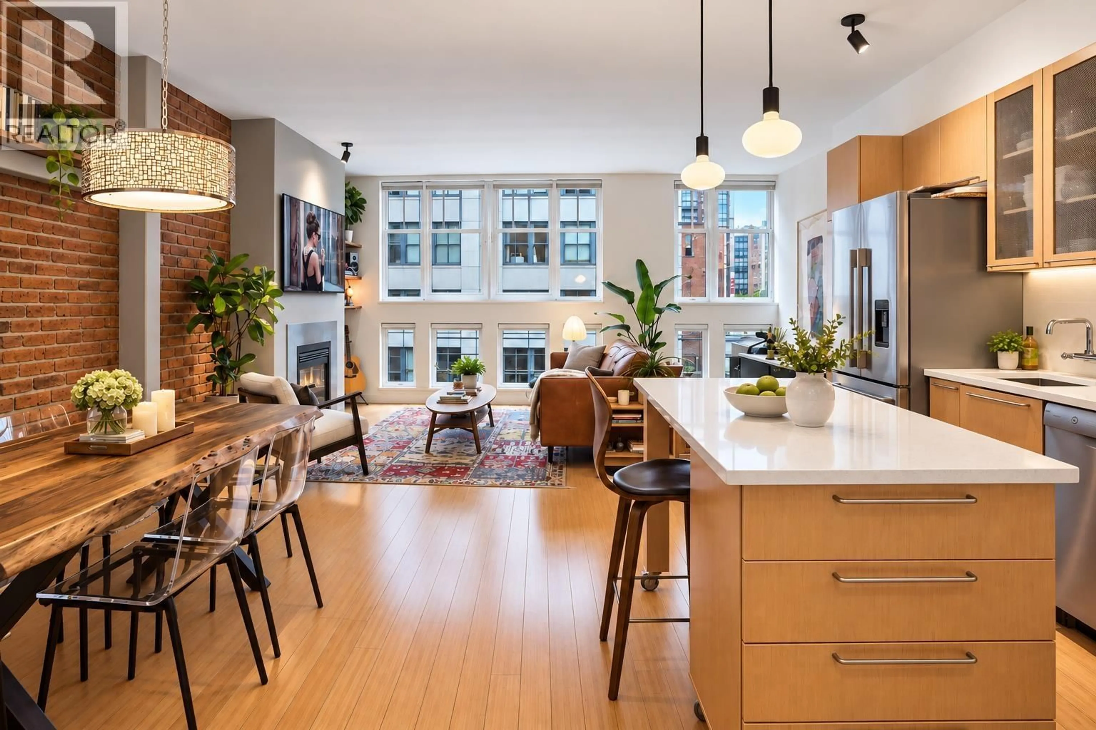 Open concept kitchen, unknown for 401 - 1072 HAMILTON STREET, Vancouver British Columbia V6B2R9