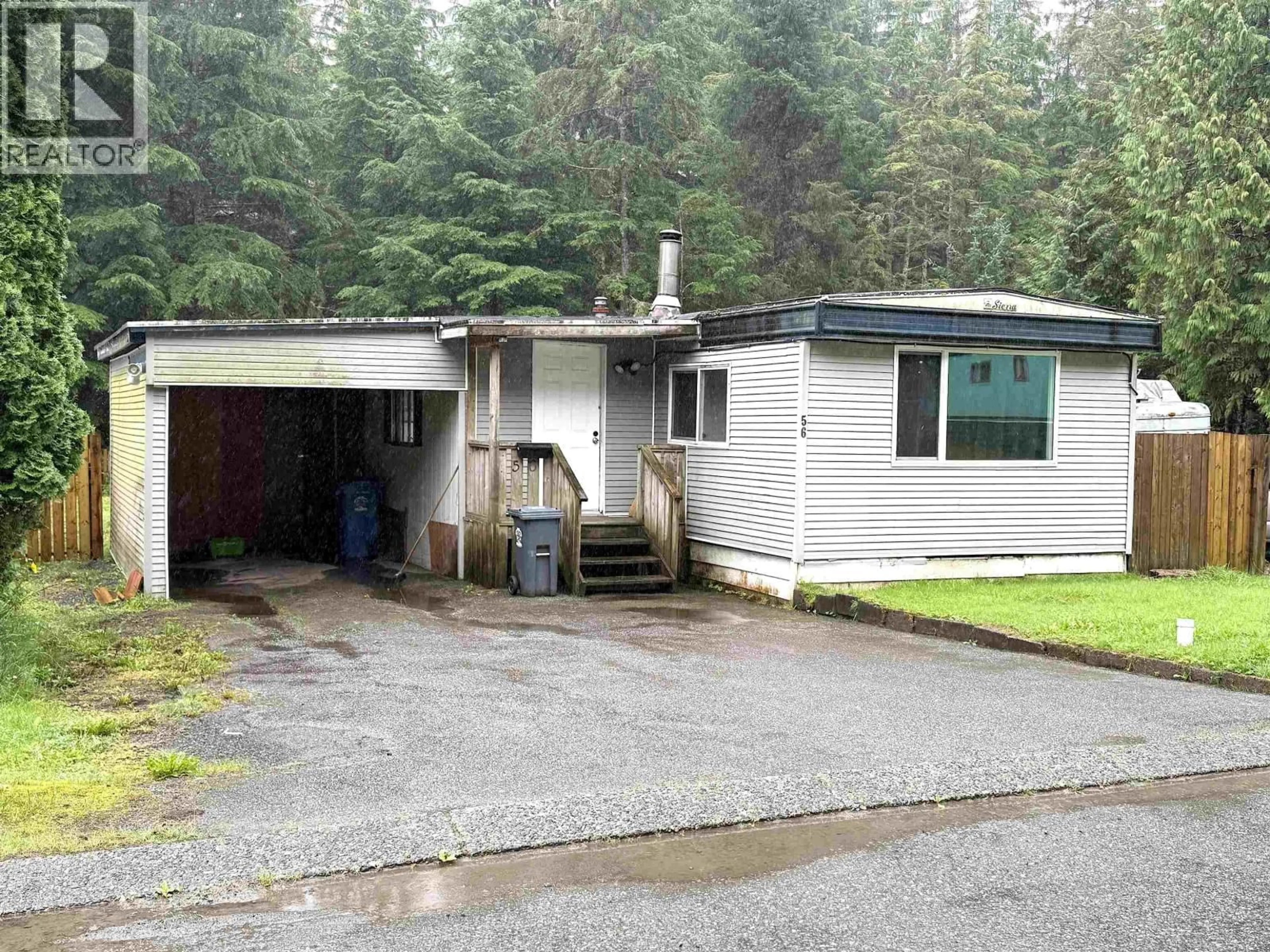 Home with vinyl exterior material, street for 56 HAYS VALE DRIVE, Prince Rupert British Columbia V8J3Z1