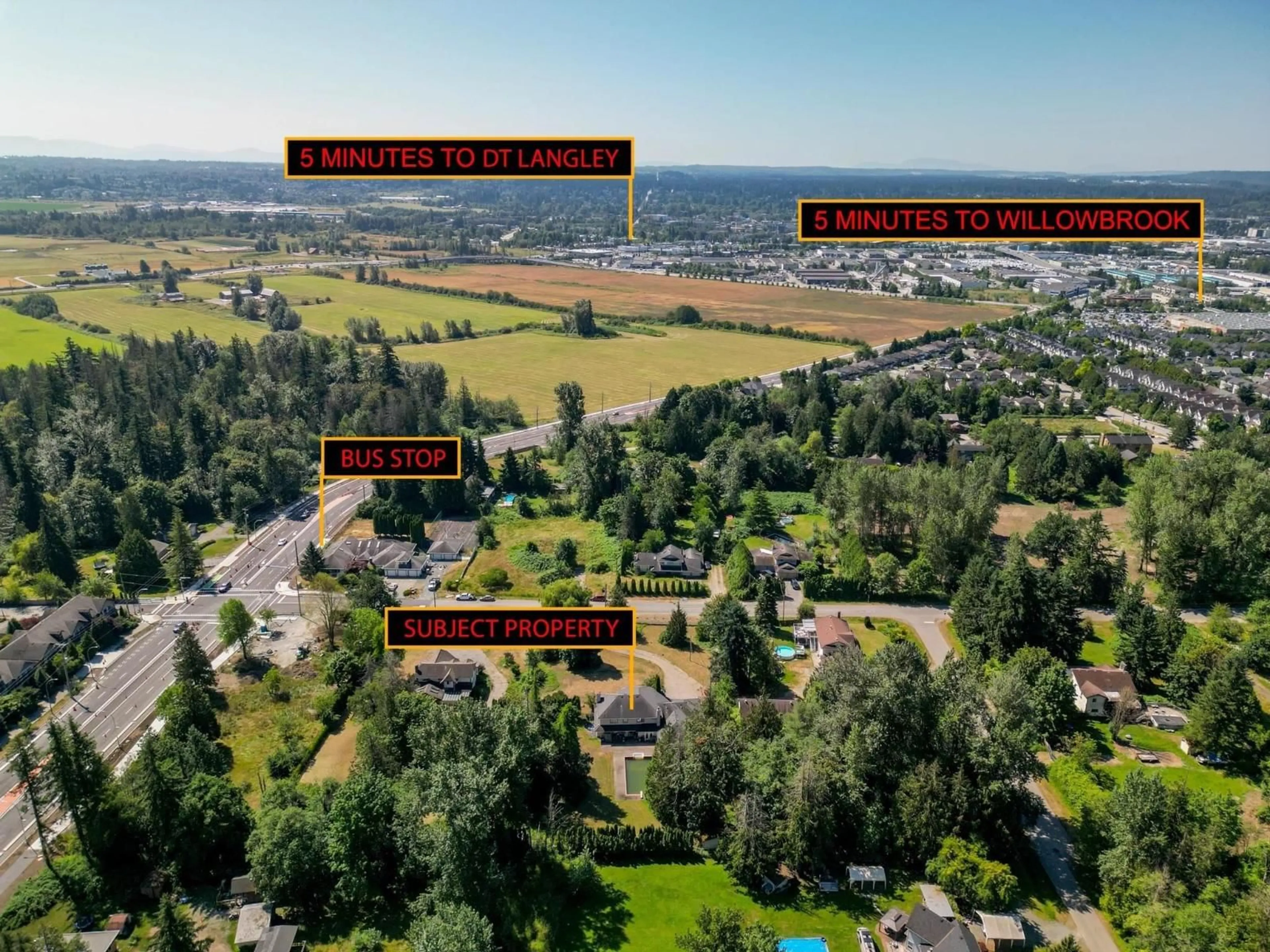 A pic from outside/outdoor area/front of a property/back of a property/a pic from drone, unknown for 20745 68TH AVENUE, Langley British Columbia V2Y1R1