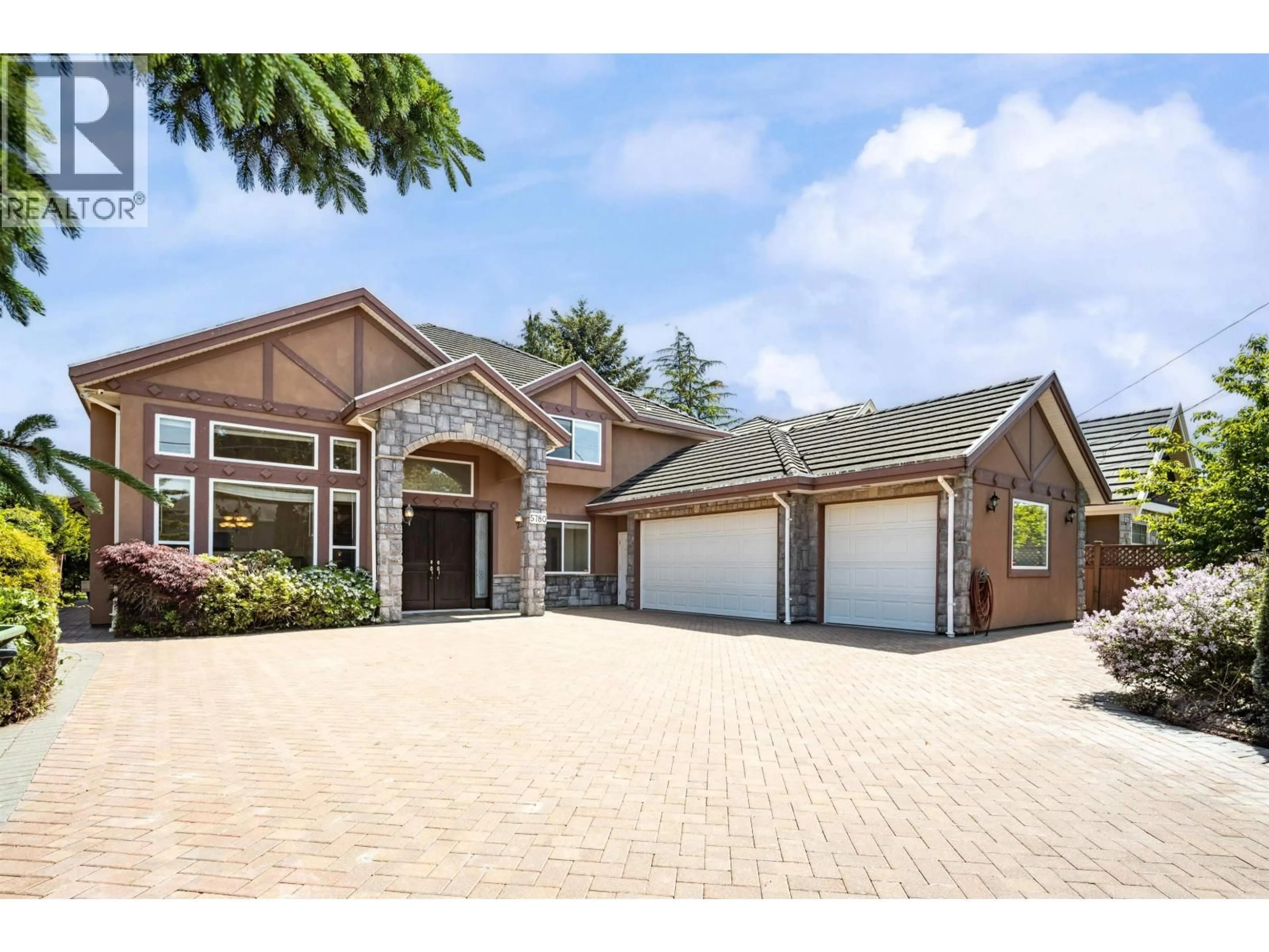 Home with brick exterior material, street for 5780 MURCHISON ROAD, Richmond British Columbia V7C2G7