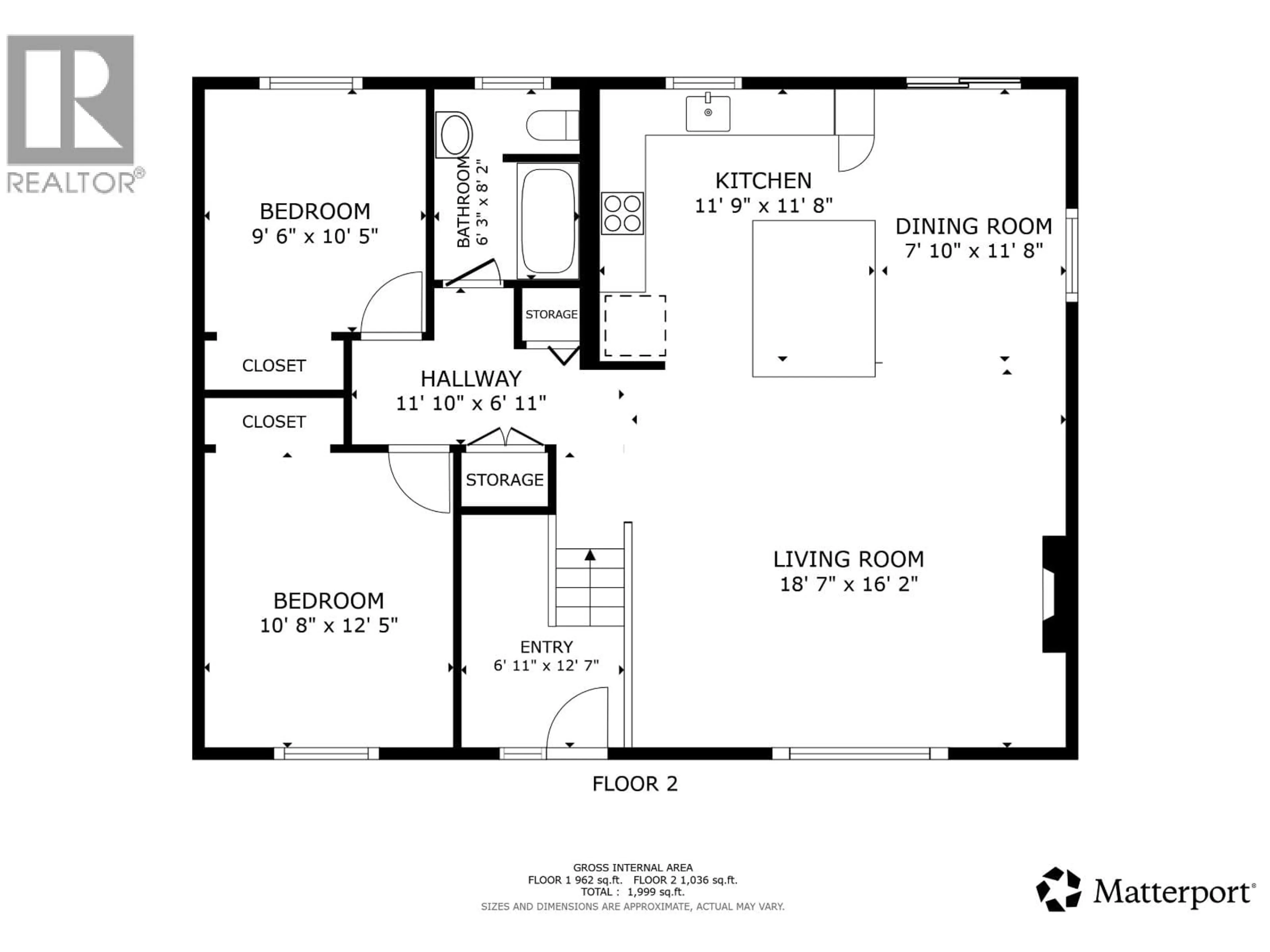 Floor plan for 8111 96 AVENUE, Fort St. John British Columbia V1J1J5