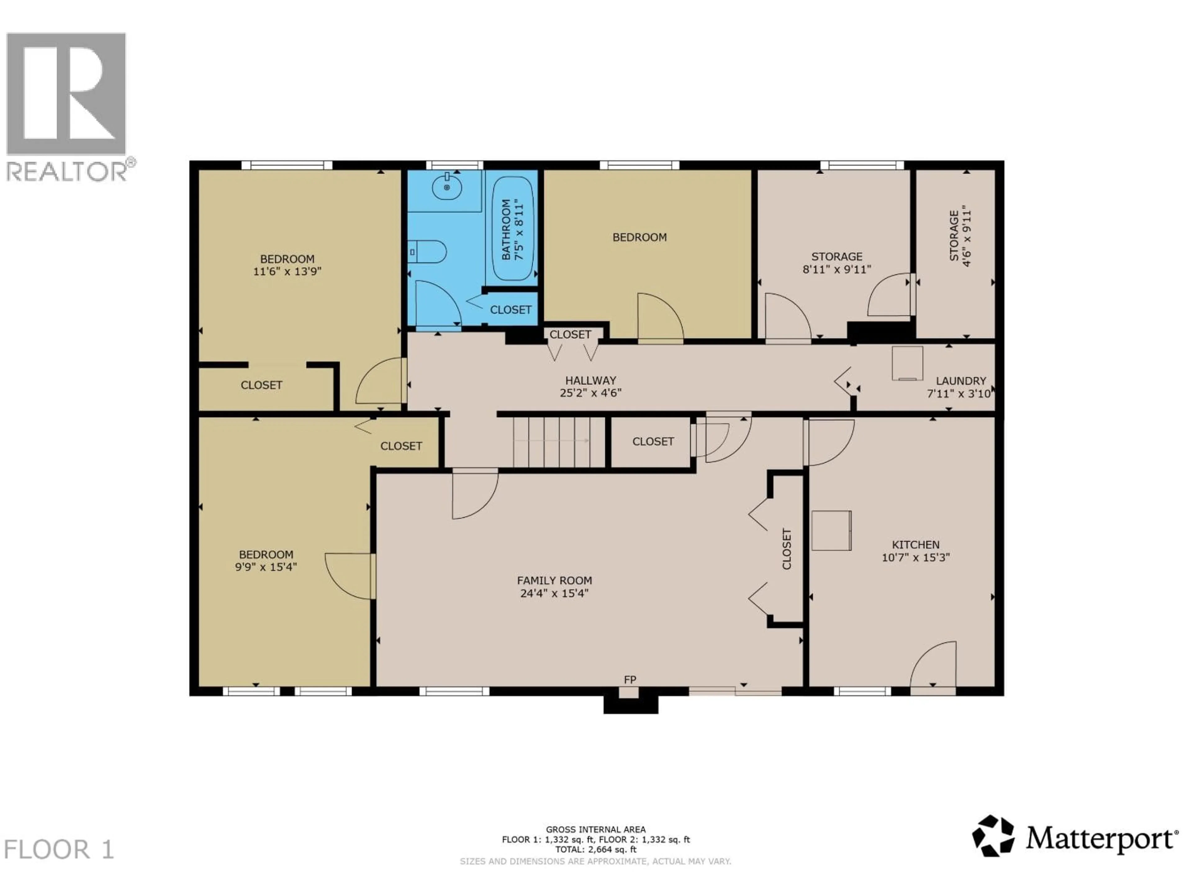 Floor plan for 4003 BENNER STREET, Terrace British Columbia V8G3B1