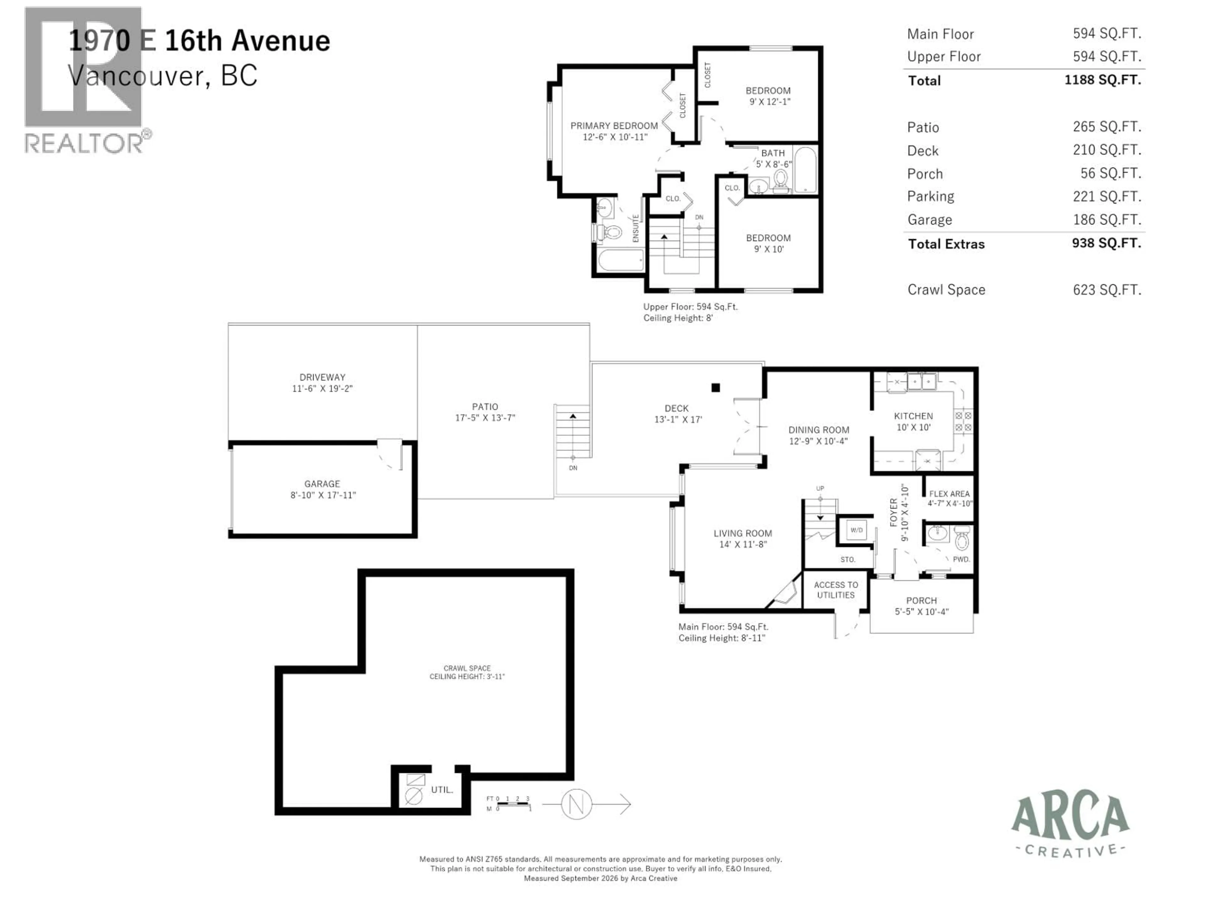 Floor plan for 1970 6TH AVENUE, Vancouver British Columbia V5N1P7
