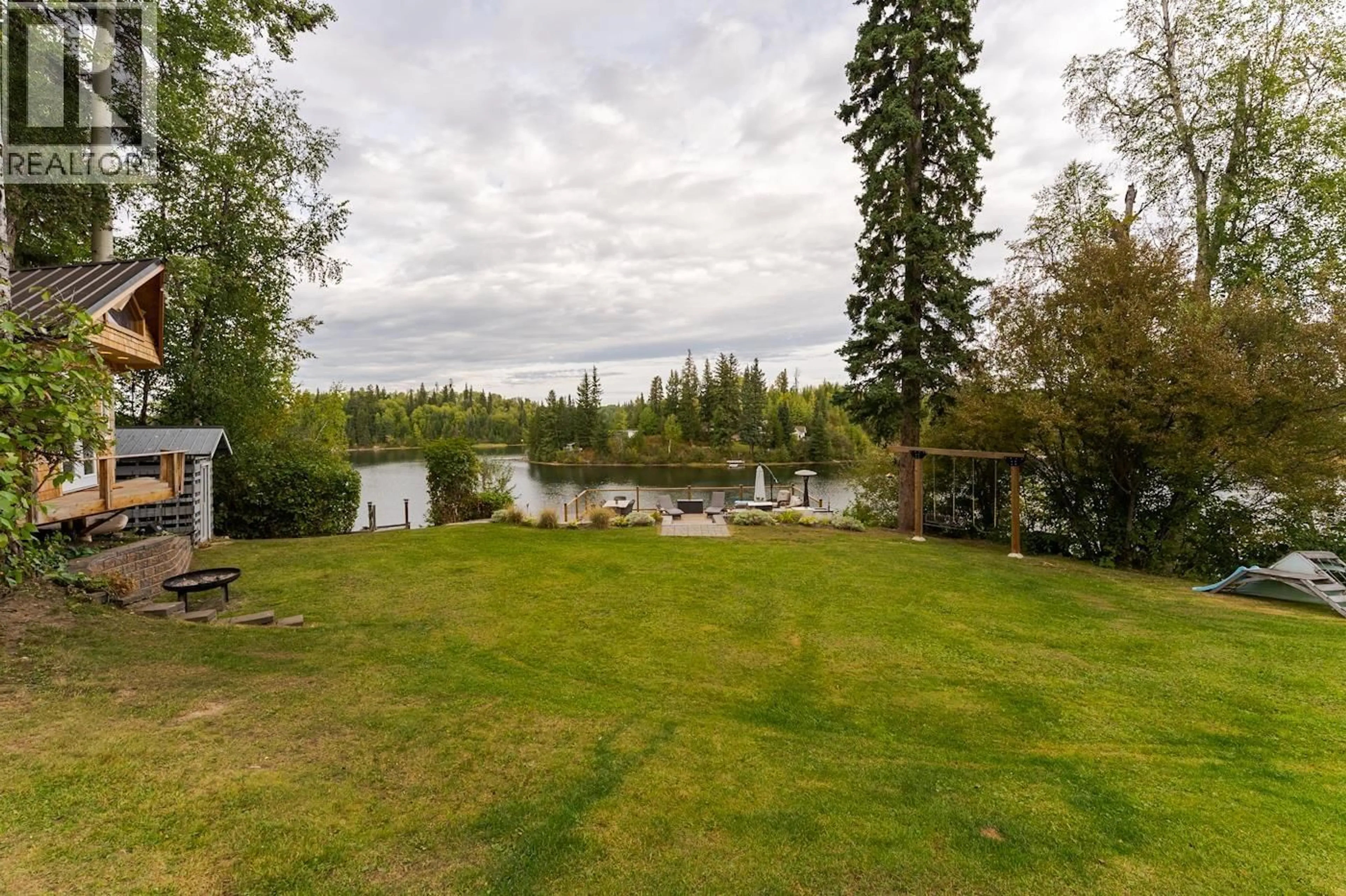 A pic from outside/outdoor area/front of a property/back of a property/a pic from drone, water/lake/river/ocean view for 27180 NESS LAKE ROAD, Ness Lake British Columbia V2K5M9