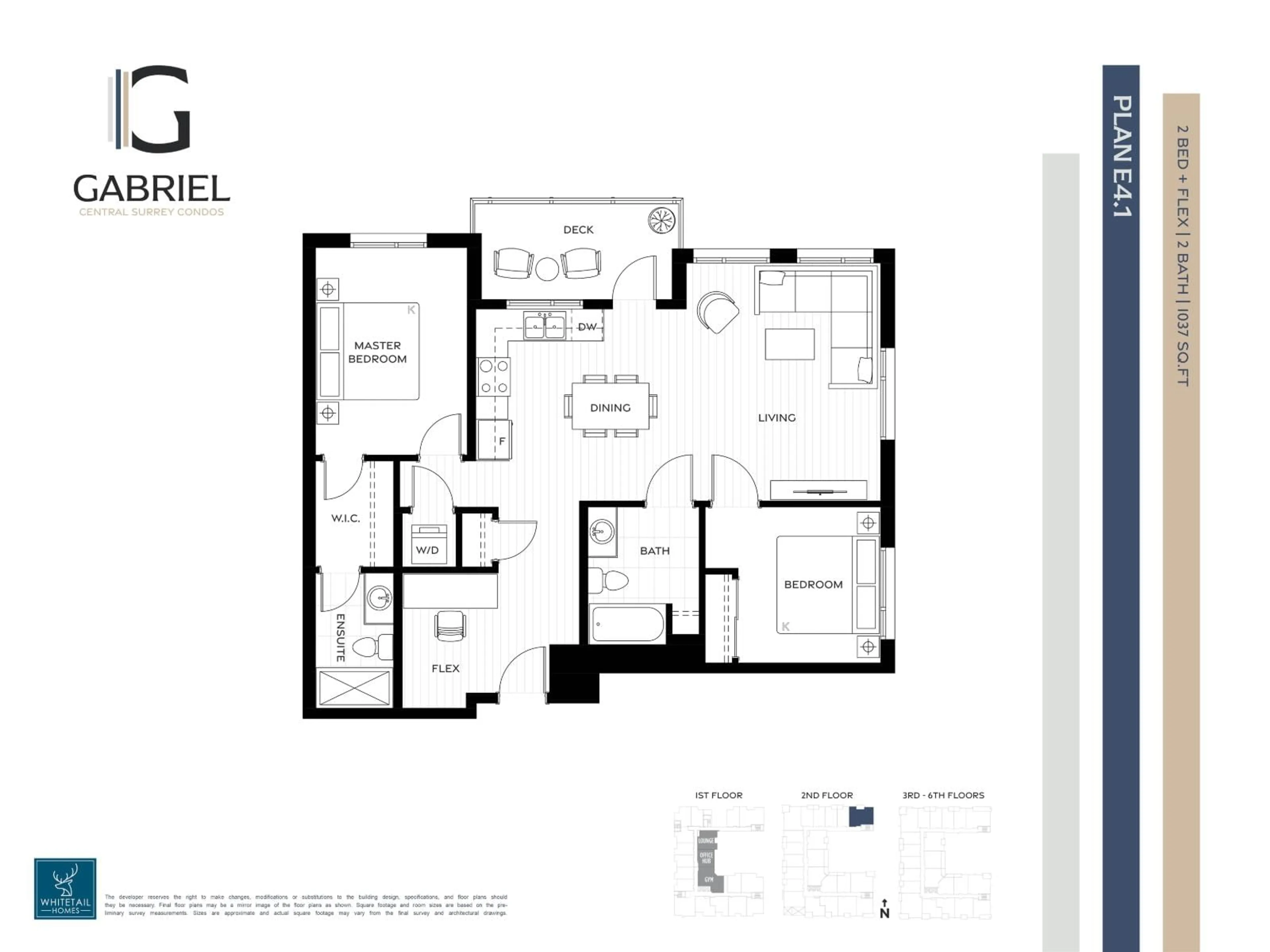 Floor plan for 419 - 13455 94A AVENUE, Surrey British Columbia V3V0H3