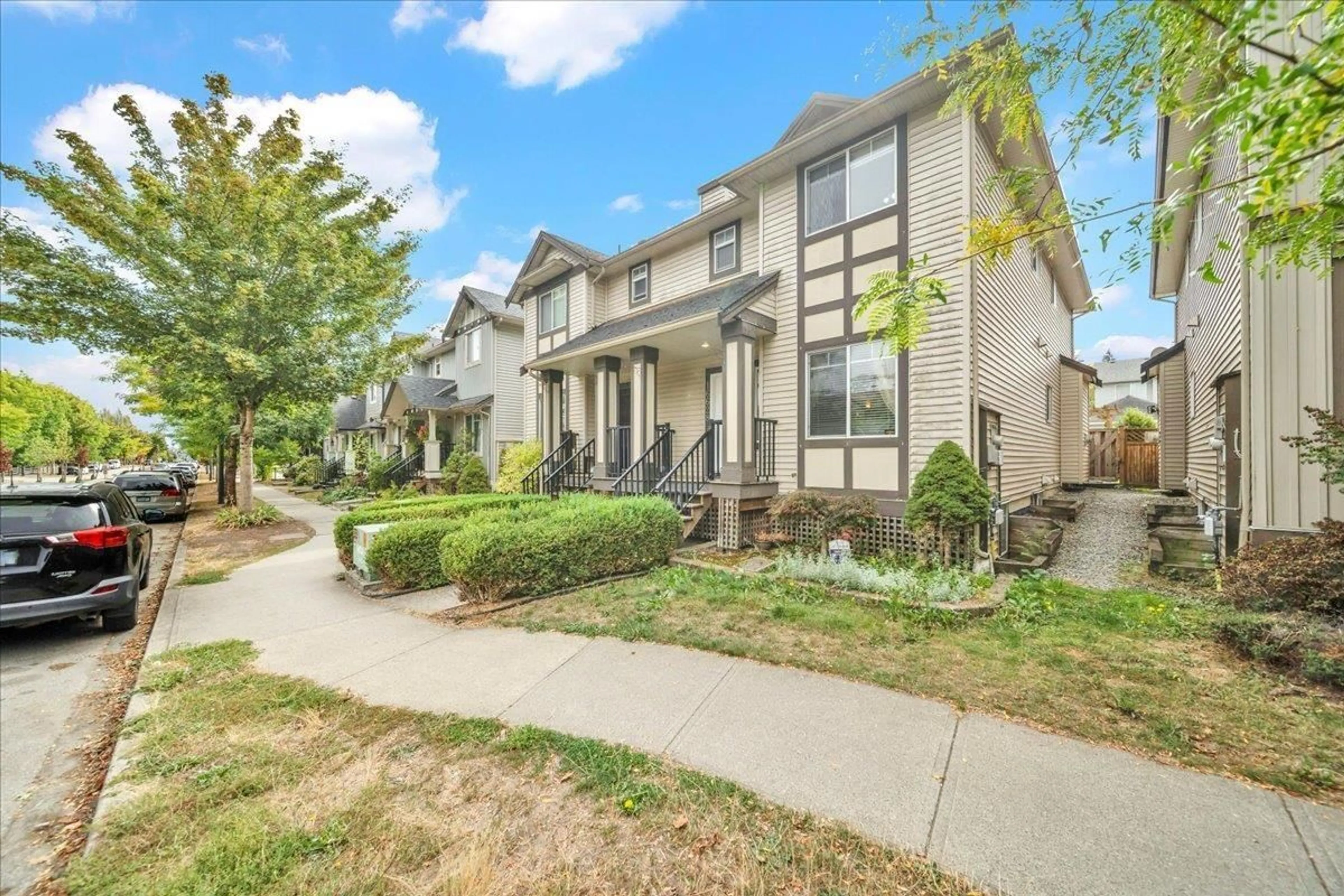 A pic from outside/outdoor area/front of a property/back of a property/a pic from drone, street for 16628 60 AVENUE, Surrey British Columbia V3S1S9