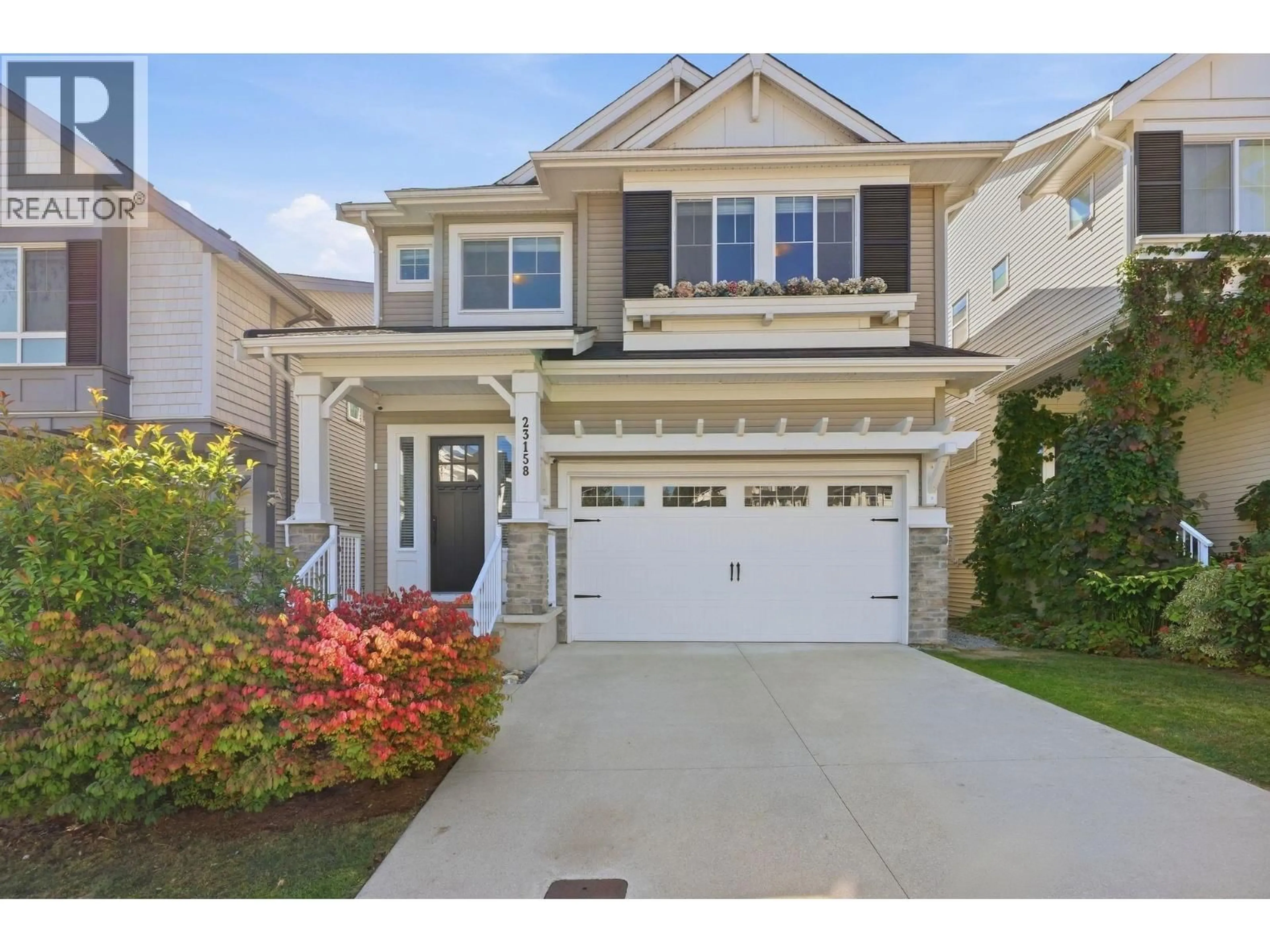 Home with vinyl exterior material, street for 23158 112B AVENUE, Maple Ridge British Columbia V2X4K6