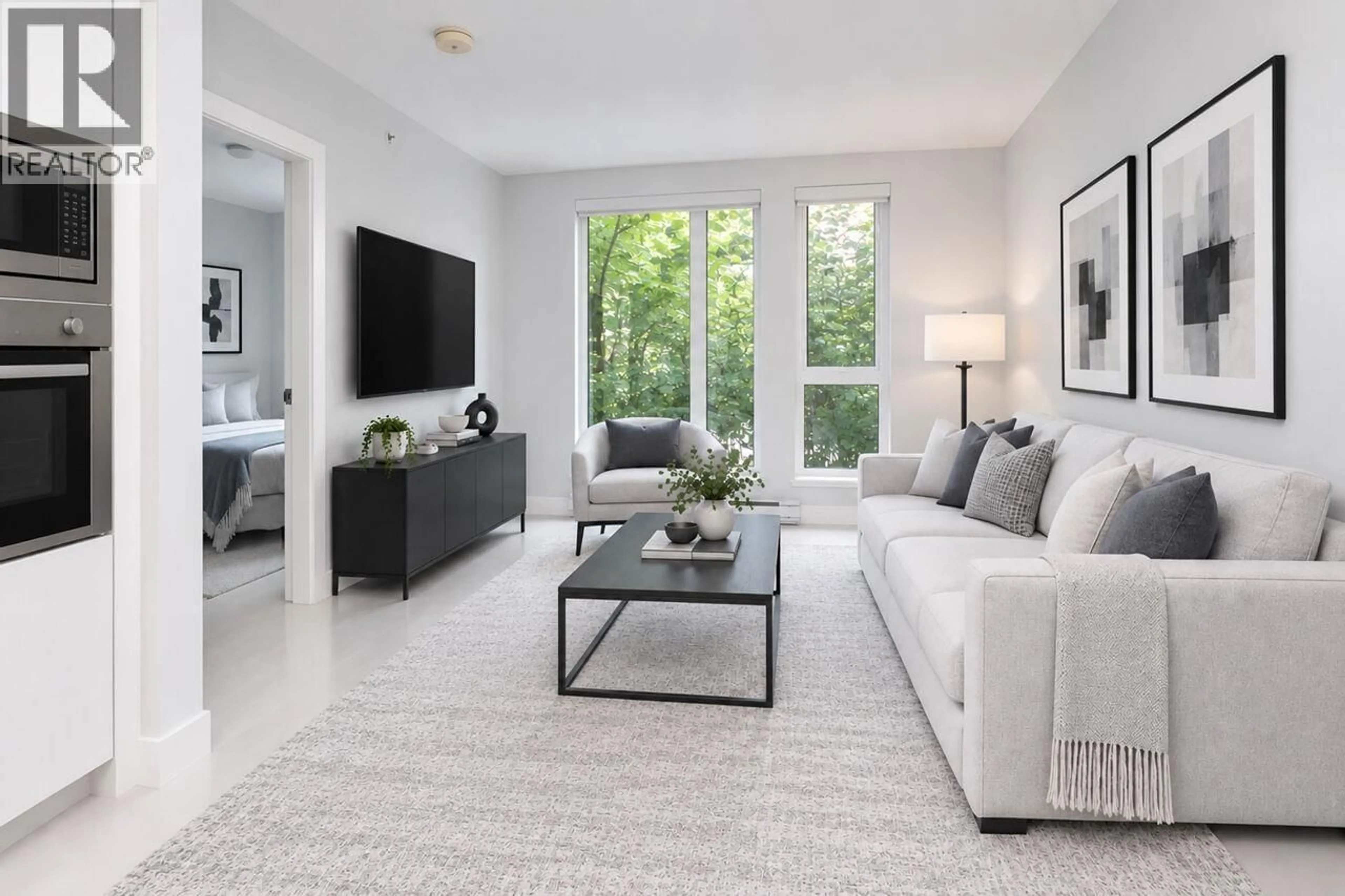 Living room with furniture, unknown for 203 - 2239 7TH AVENUE, Vancouver British Columbia V6K1Y3